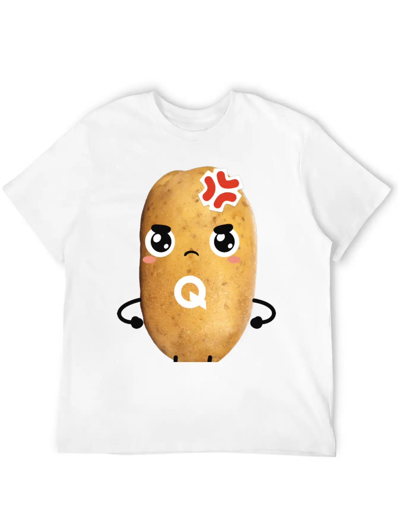 Grumpy QUARTY Basic Graphic T-Shirt – Daily Comfort In Soft Cotton