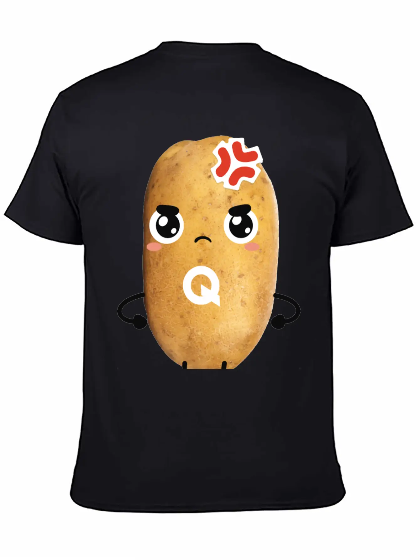 Grumpy QUARTY Basic Graphic T-Shirt – Daily Comfort In Soft Cotton