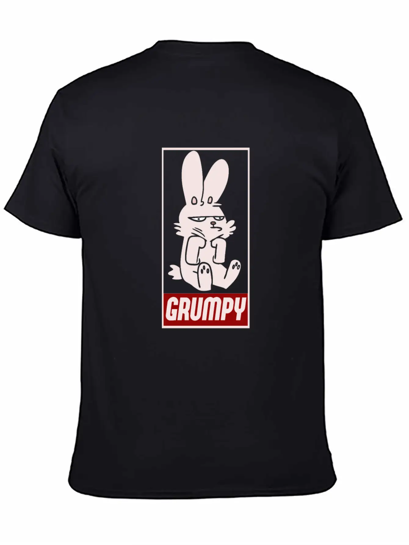 Grumpy Rabbit Timeless Short Sleeve Tee – Comfy And Minimalist Design
