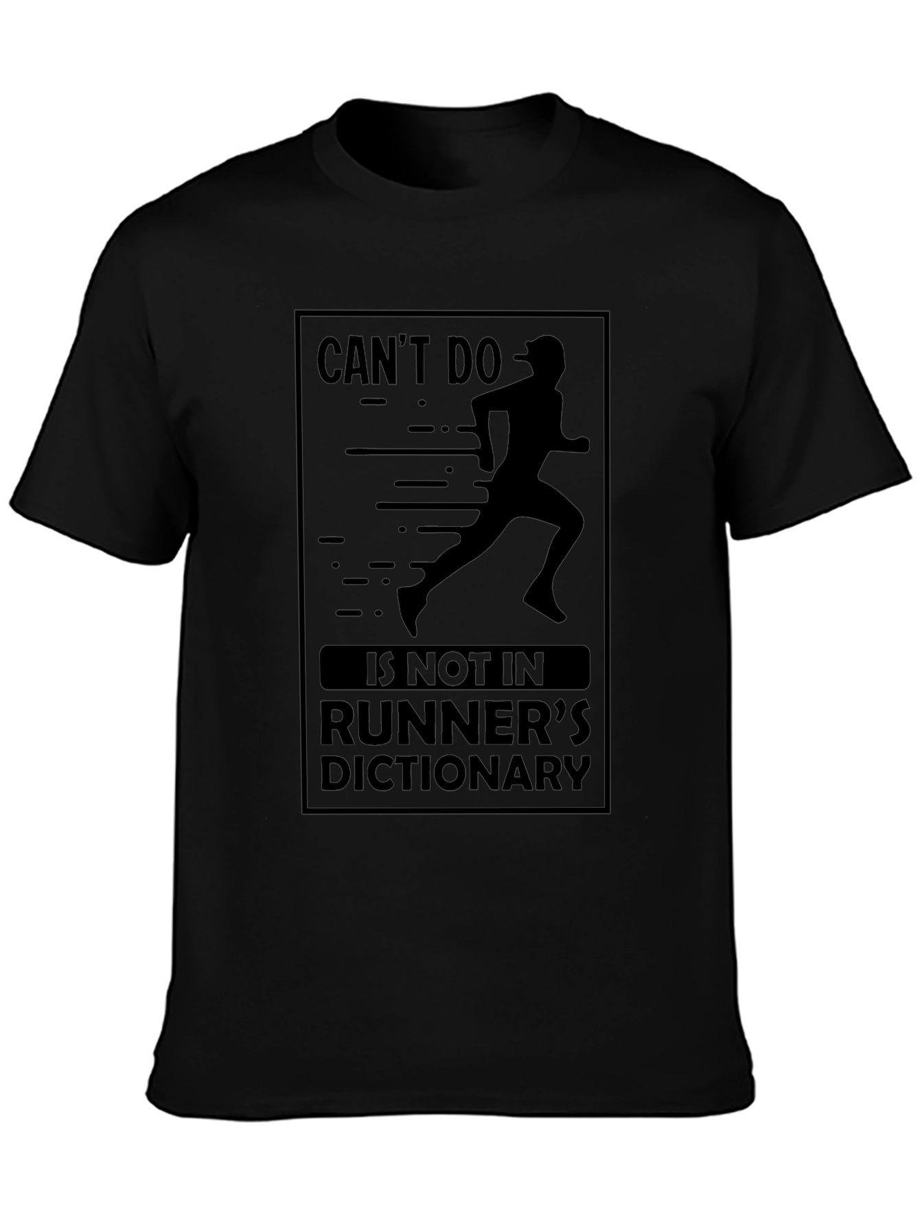 Runners Dictionary T-Shirt: Cant Do