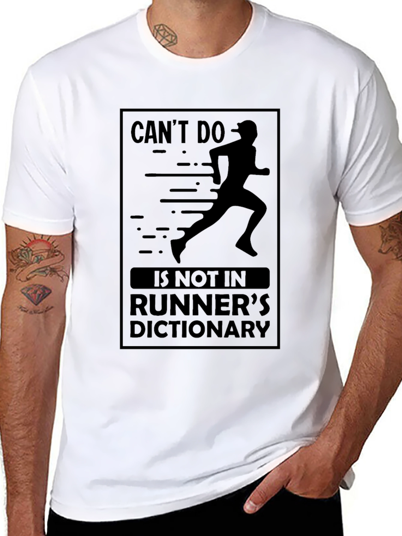 Runners Dictionary T-Shirt: Cant Do