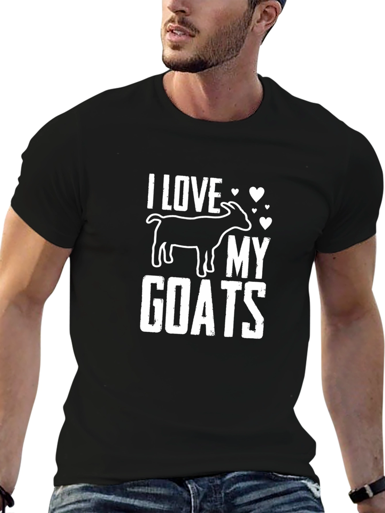 I Love My Goats Graphic Tee