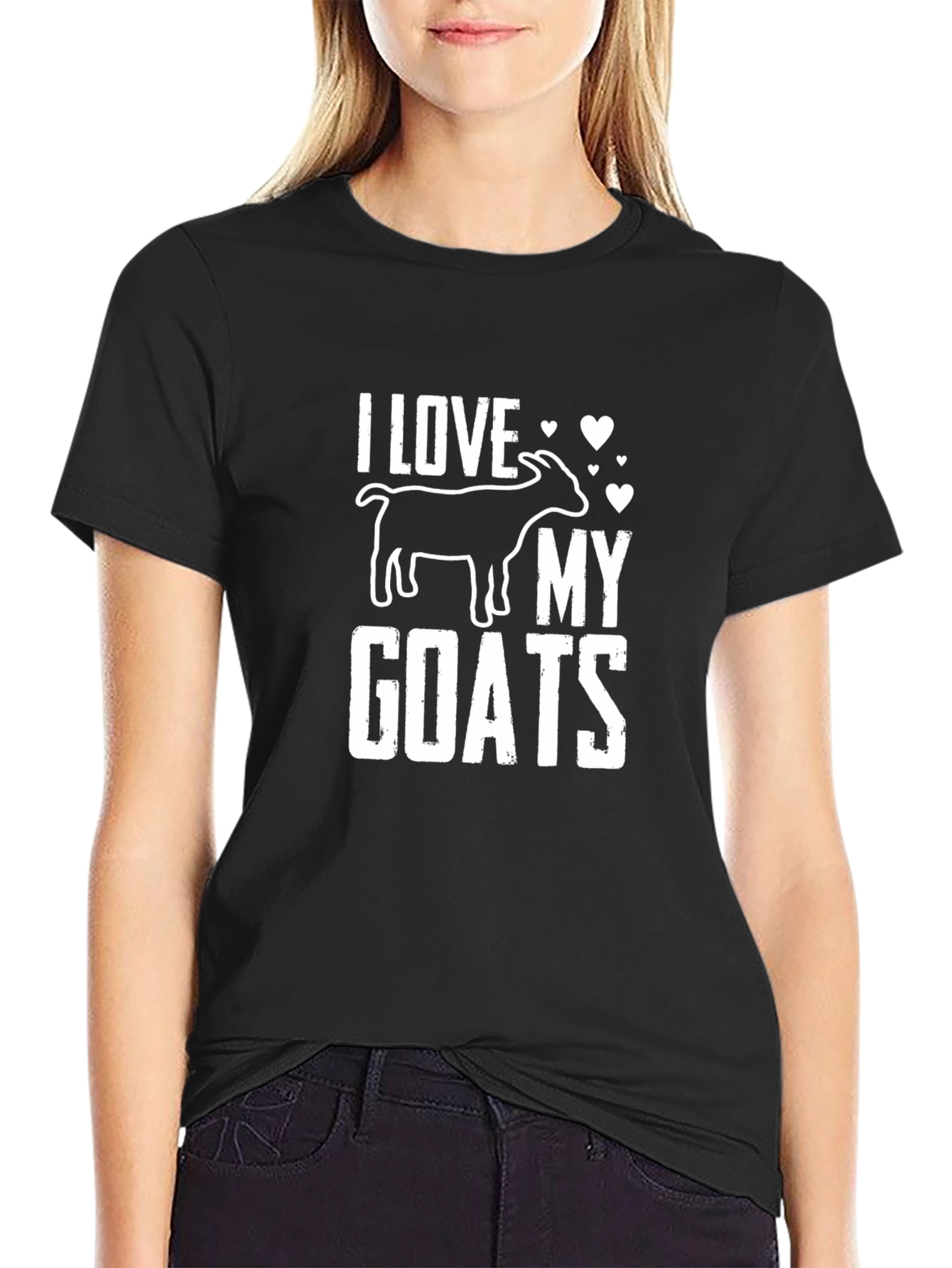 I Love My Goats Graphic Tee