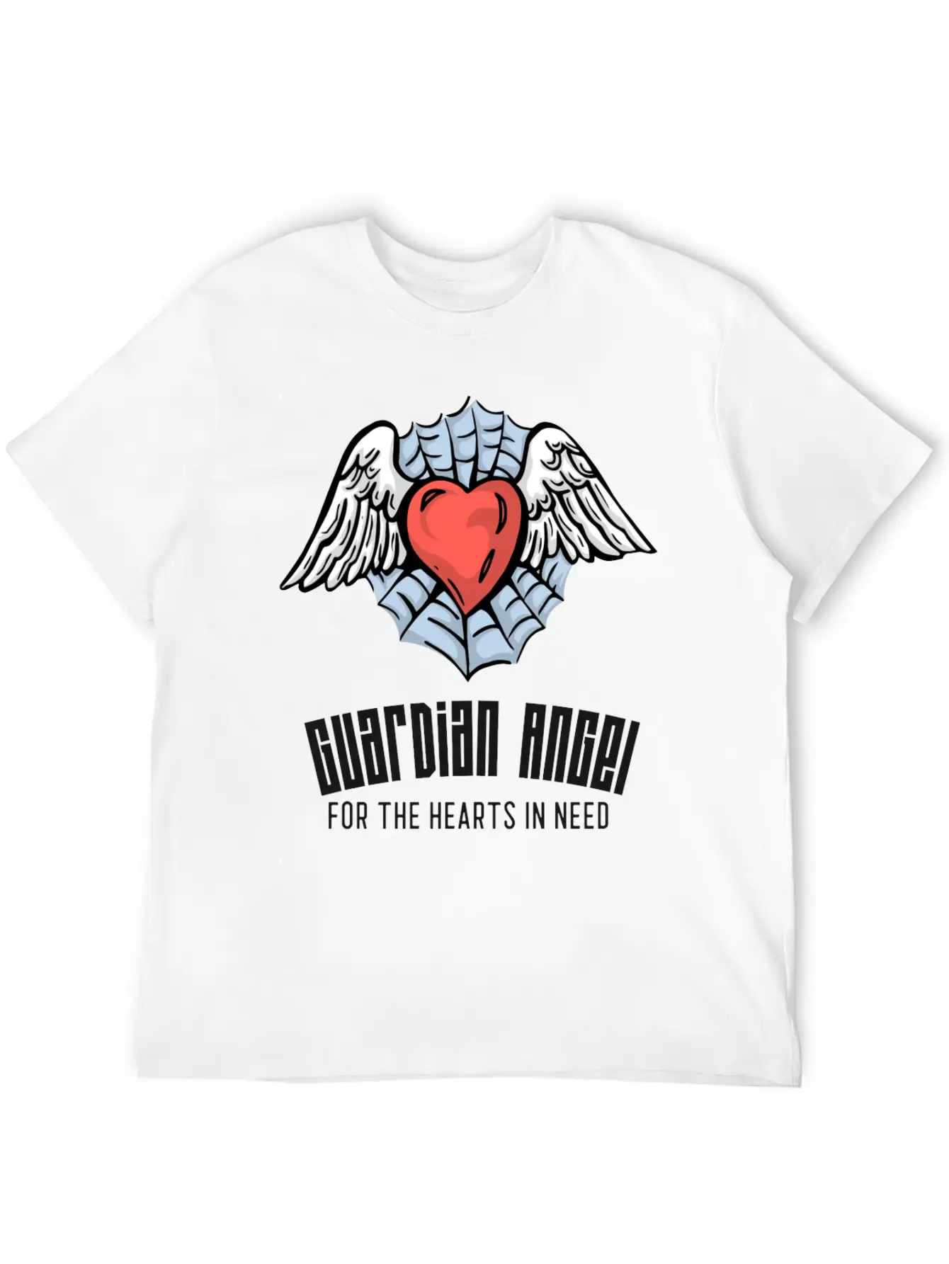 Guardian Angel For The Hearts In Need, CVICU Nurse Stylish Everyday T-Shirt – Unisex Basic Cotton Tee