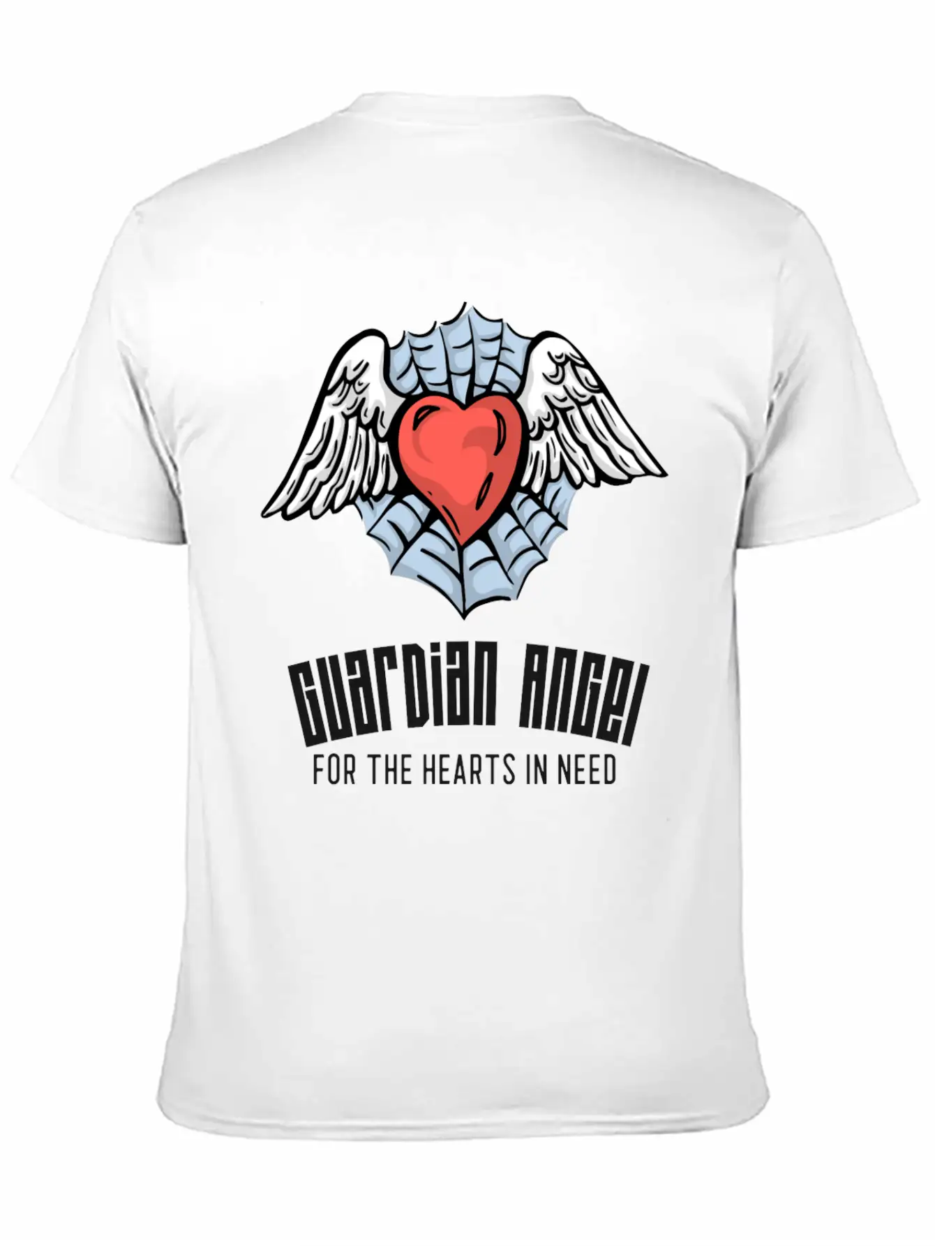 Guardian Angel For The Hearts In Need, CVICU Nurse Stylish Everyday T-Shirt – Unisex Basic Cotton Tee
