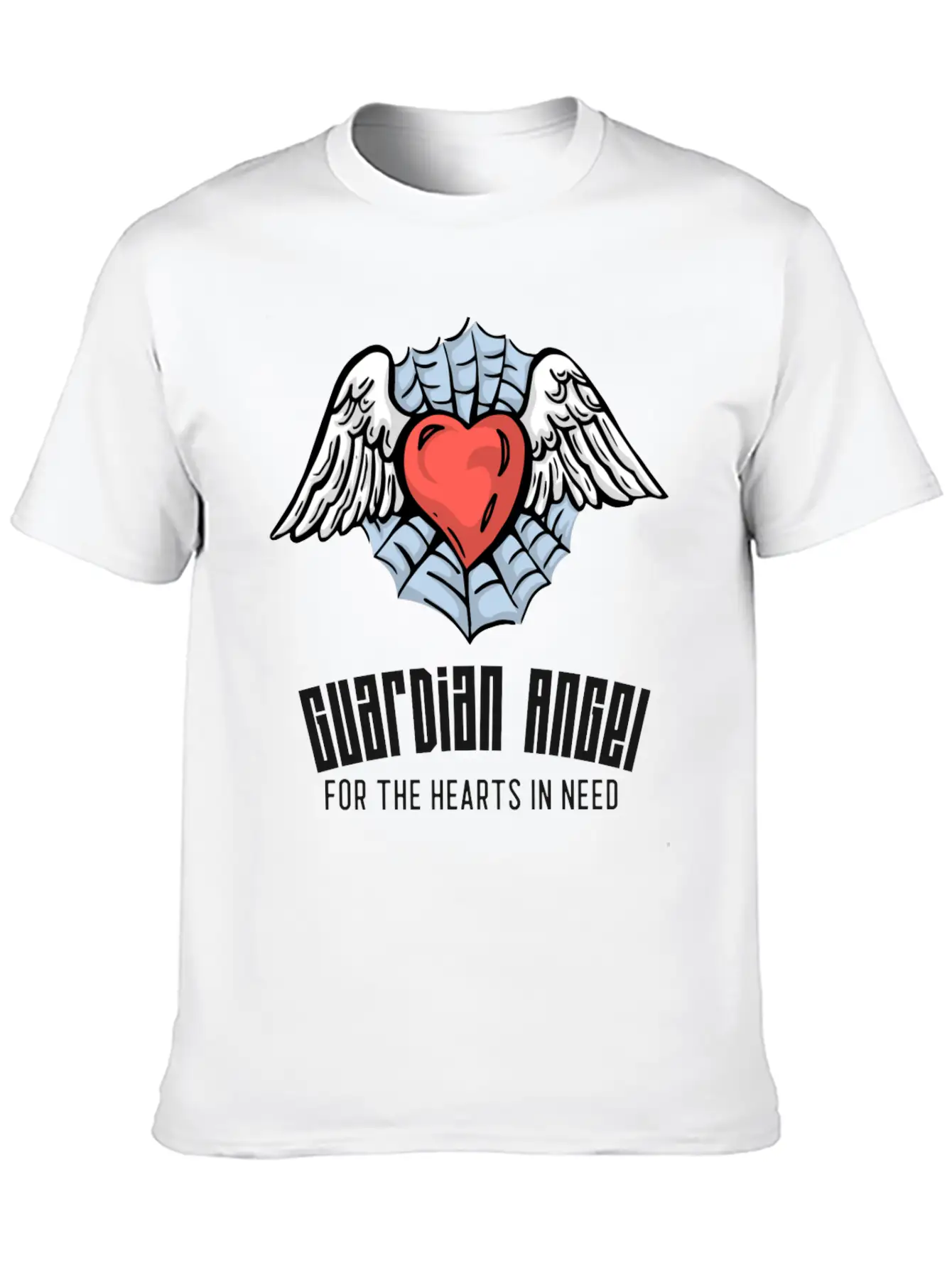 Guardian Angel For The Hearts In Need, CVICU Nurse Stylish Everyday T-Shirt – Unisex Basic Cotton Tee