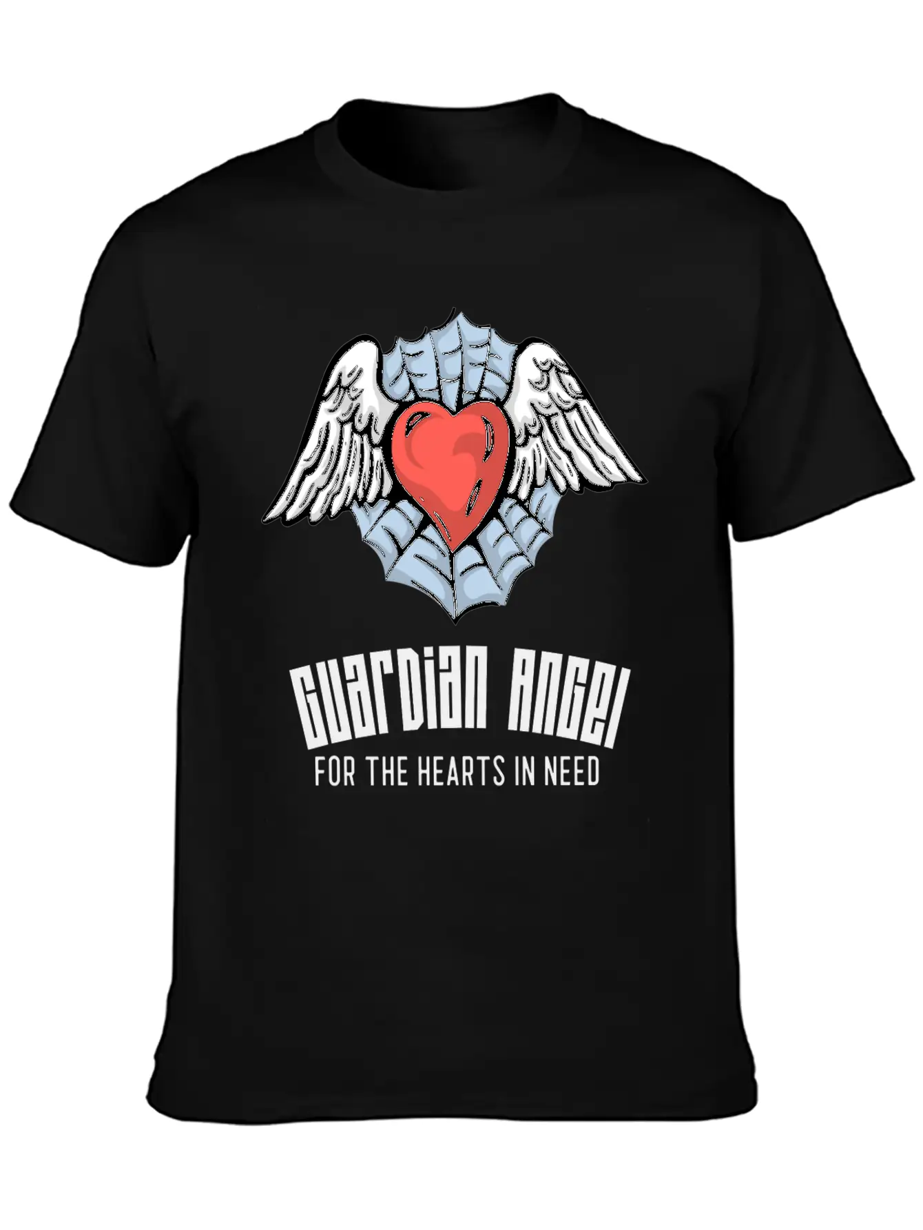 Guardian Angel For The Hearts In Need, CVICU Nurse Stylish Everyday T-Shirt – Unisex Basic Cotton Tee