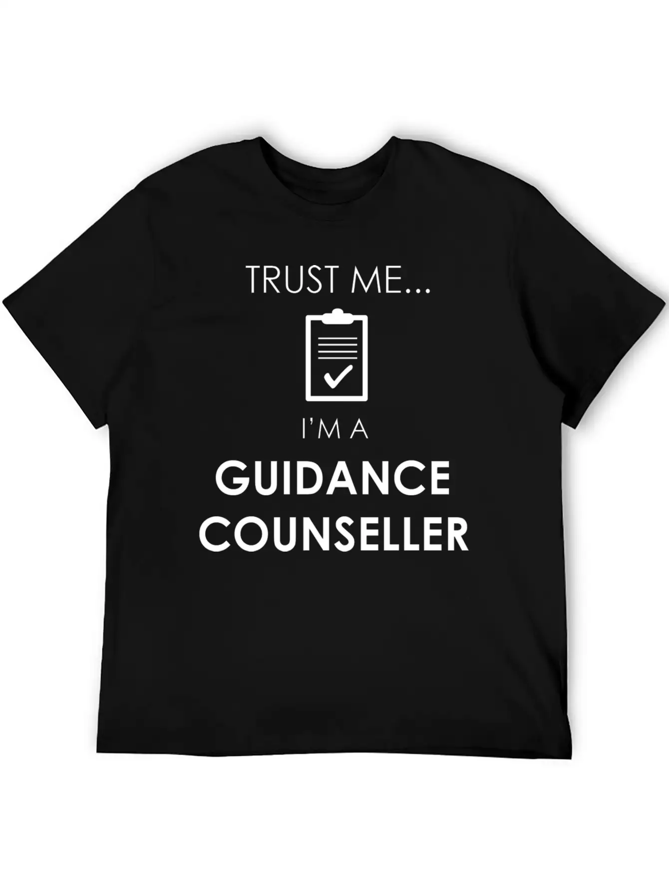 Guidance Counseller Unisex Short Sleeve Soft Cotton T-Shirt – Casual Everyday Wear
