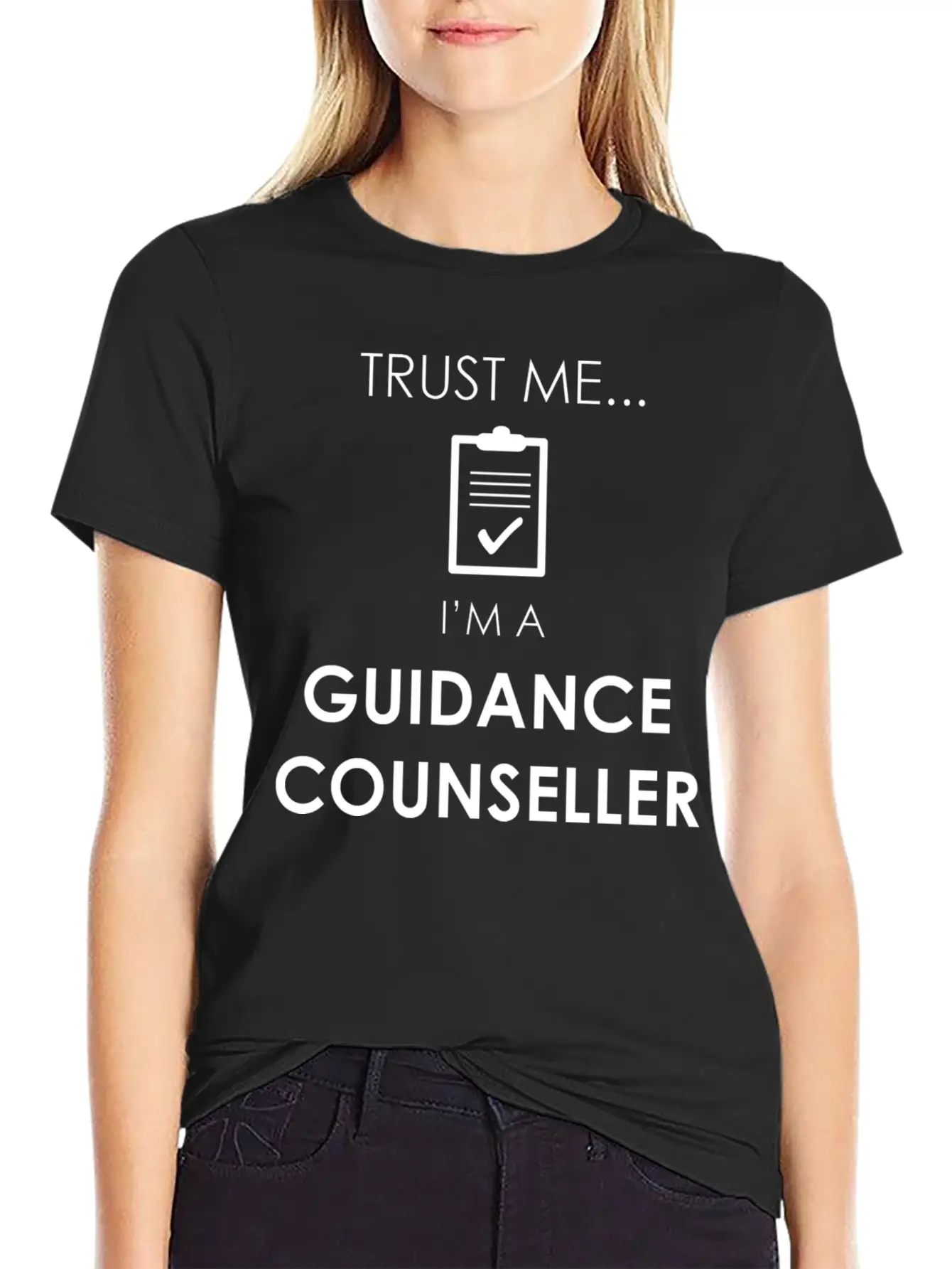 Guidance Counseller Unisex Short Sleeve Soft Cotton T-Shirt – Casual Everyday Wear