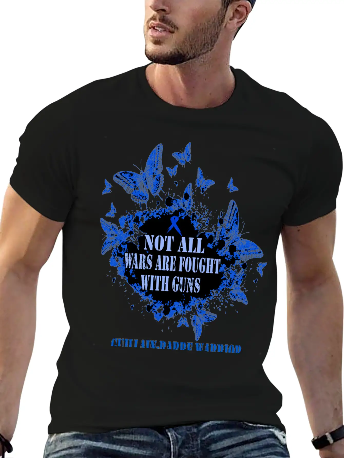 Guillain-Barre Awareness Basic Graphic T-Shirt – Daily Comfort In Soft Cotton