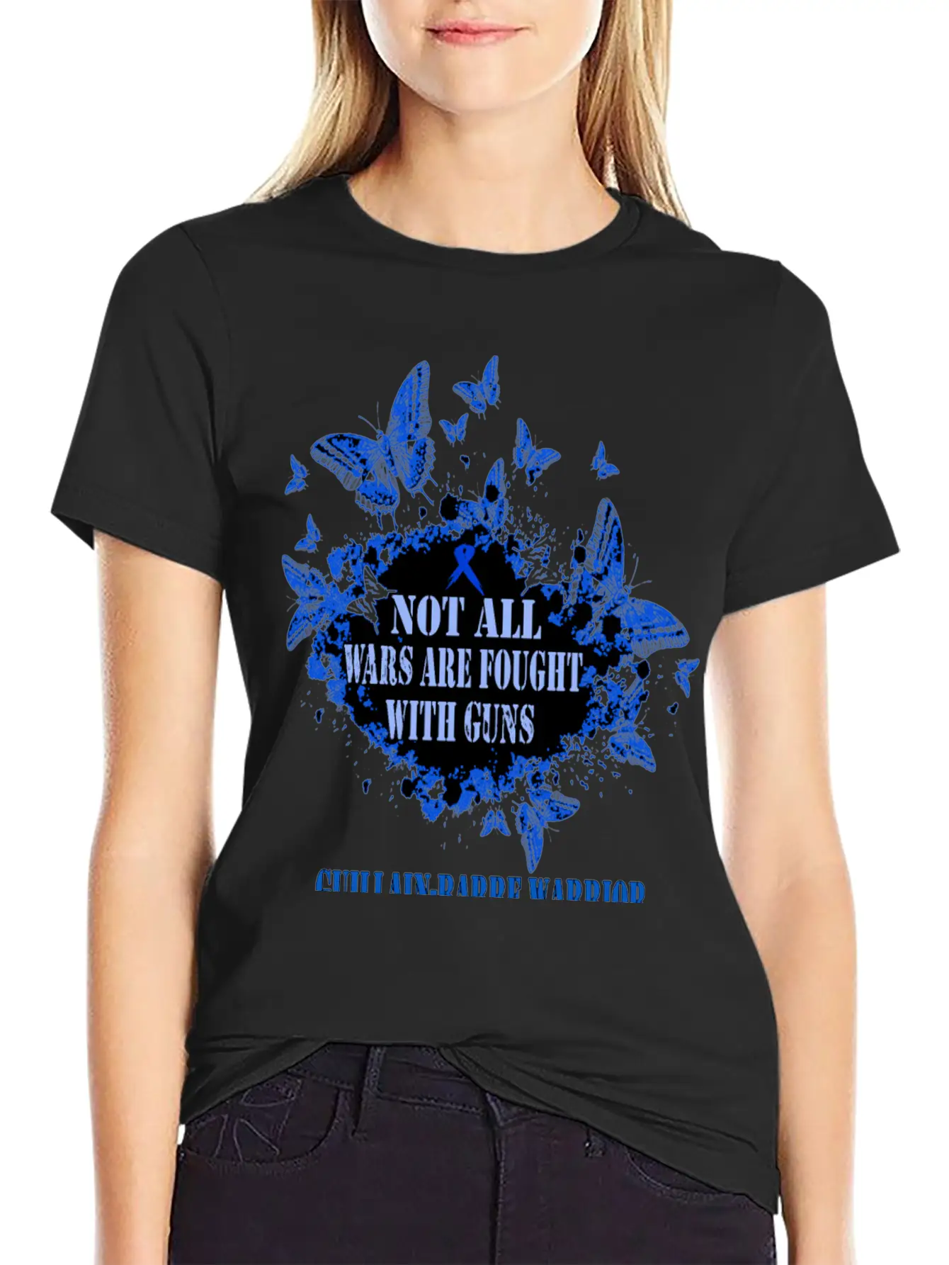 Guillain-Barre Awareness Basic Graphic T-Shirt – Daily Comfort In Soft Cotton