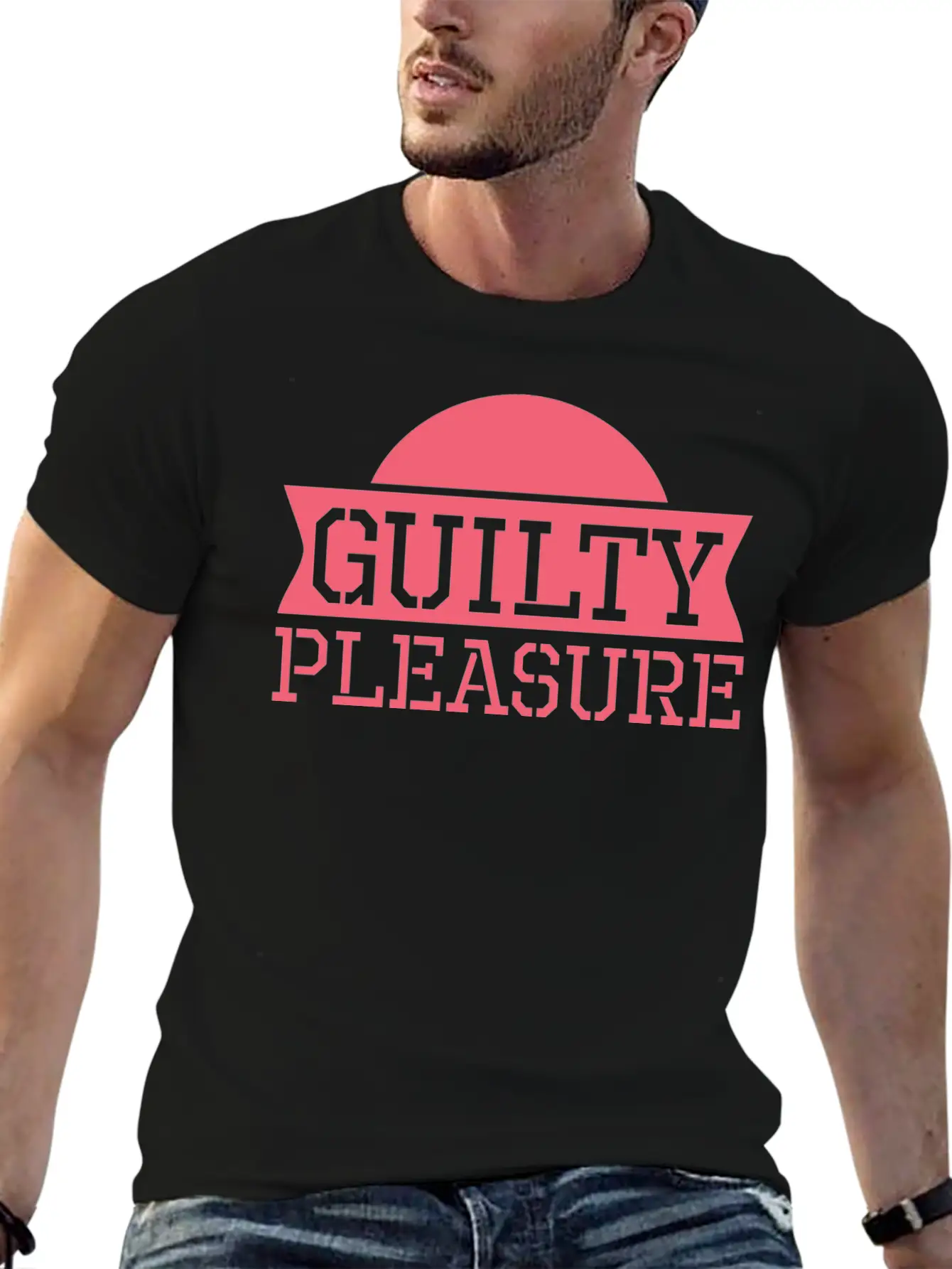 Guilty Pleasure Cute Cool Sarcastic Timeless Short Sleeve Tee – Comfy And Minimalist Design