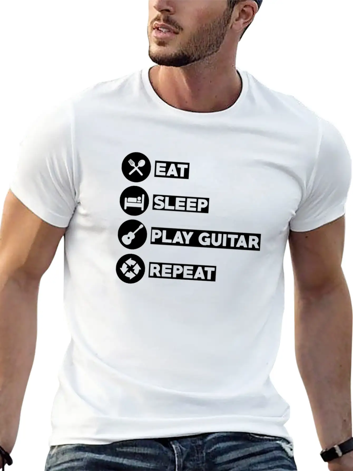 Guit Basic Graphic T-Shirt – Daily Comfort In Soft Cotton