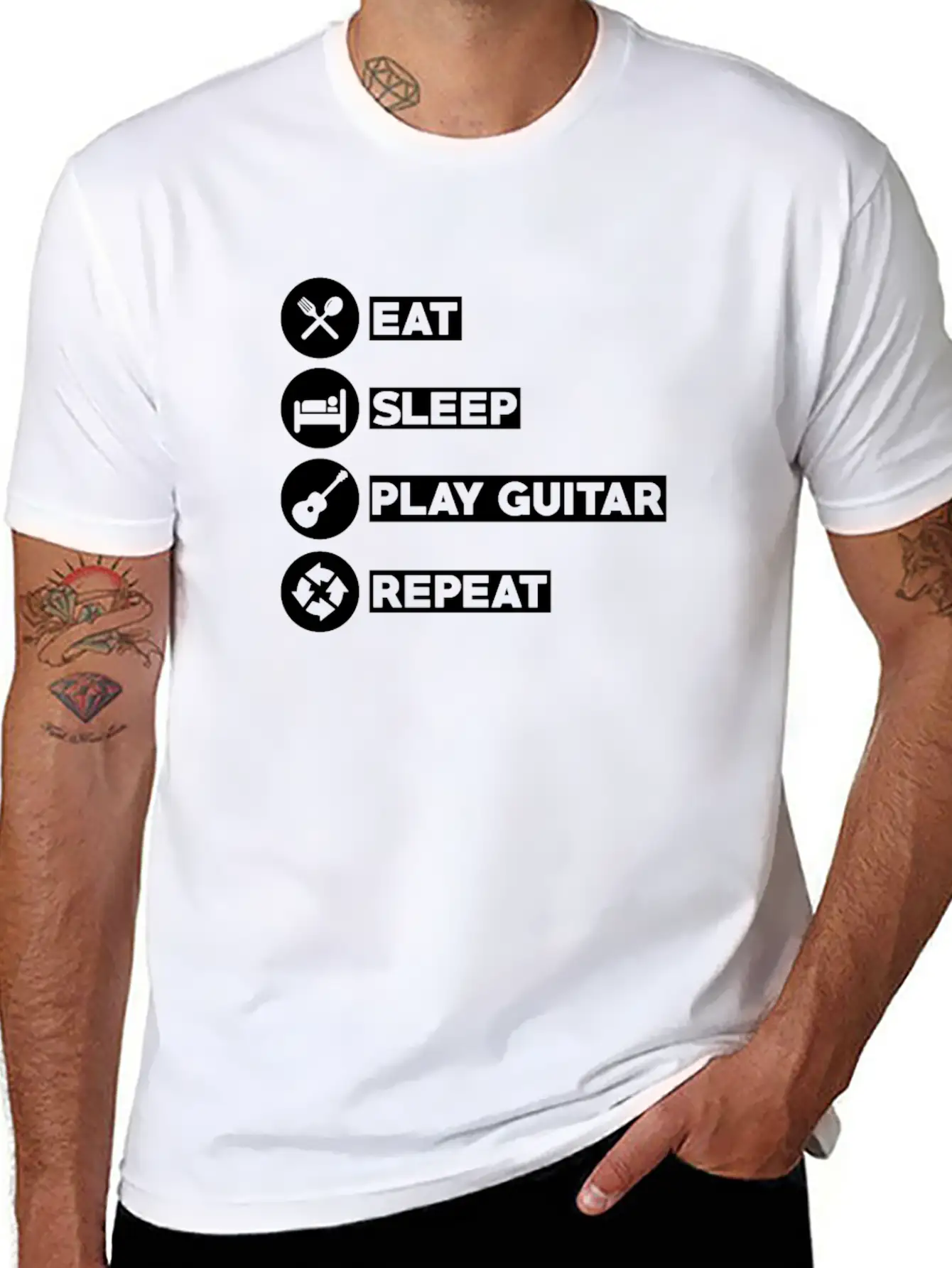 Guit Basic Graphic T-Shirt – Daily Comfort In Soft Cotton