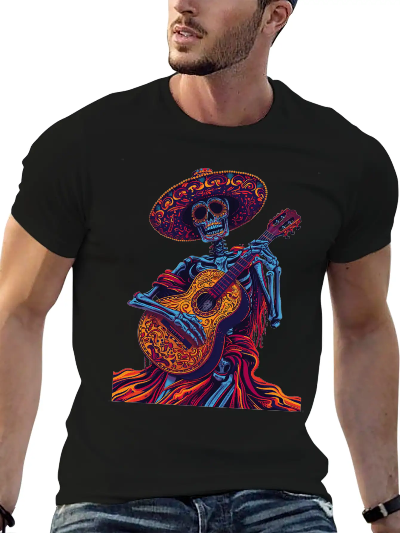 Guitar Essential Unisex Summer Tee – Soft Cotton Casual Fit