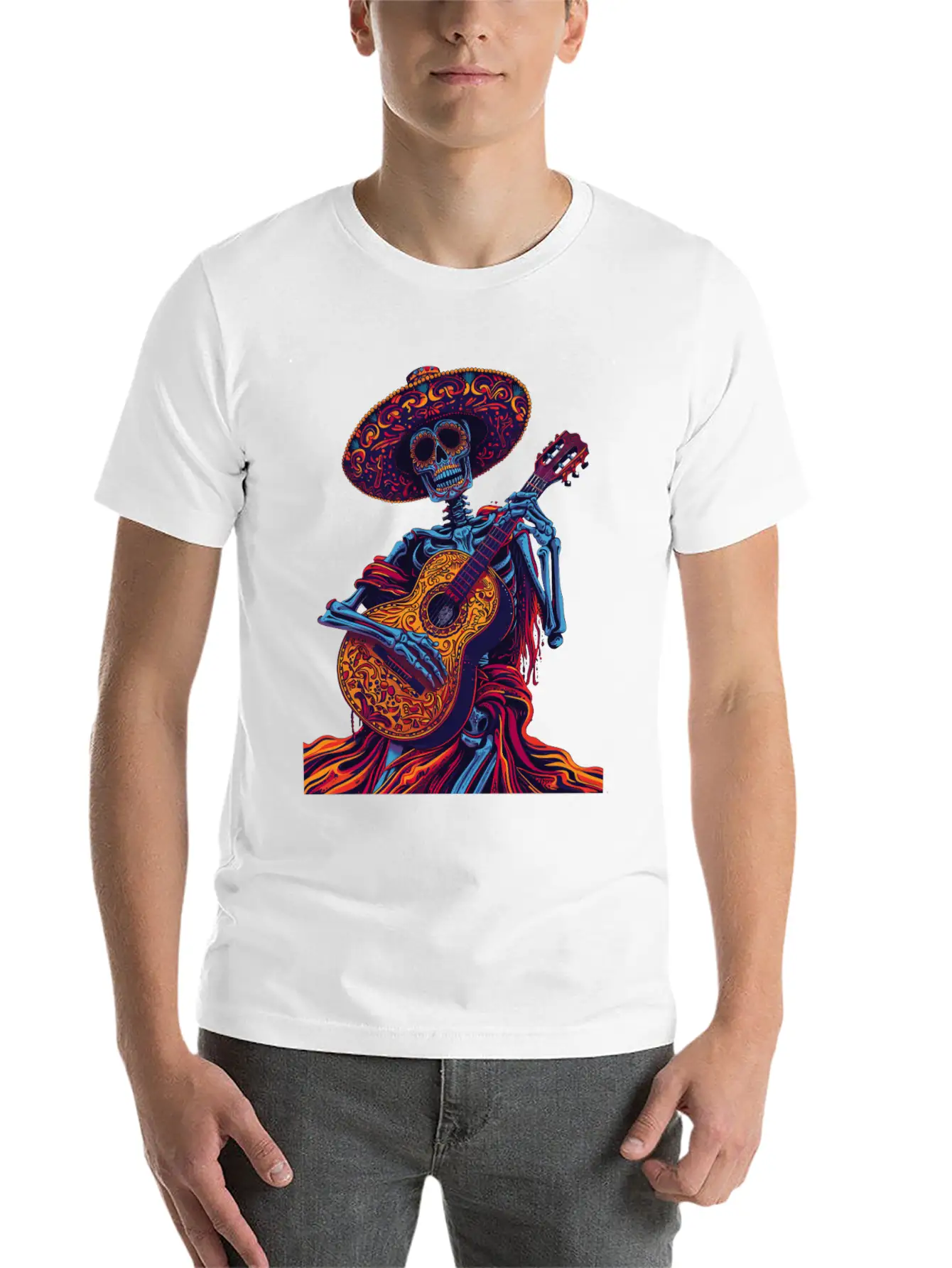 Guitar Essential Unisex Summer Tee – Soft Cotton Casual Fit