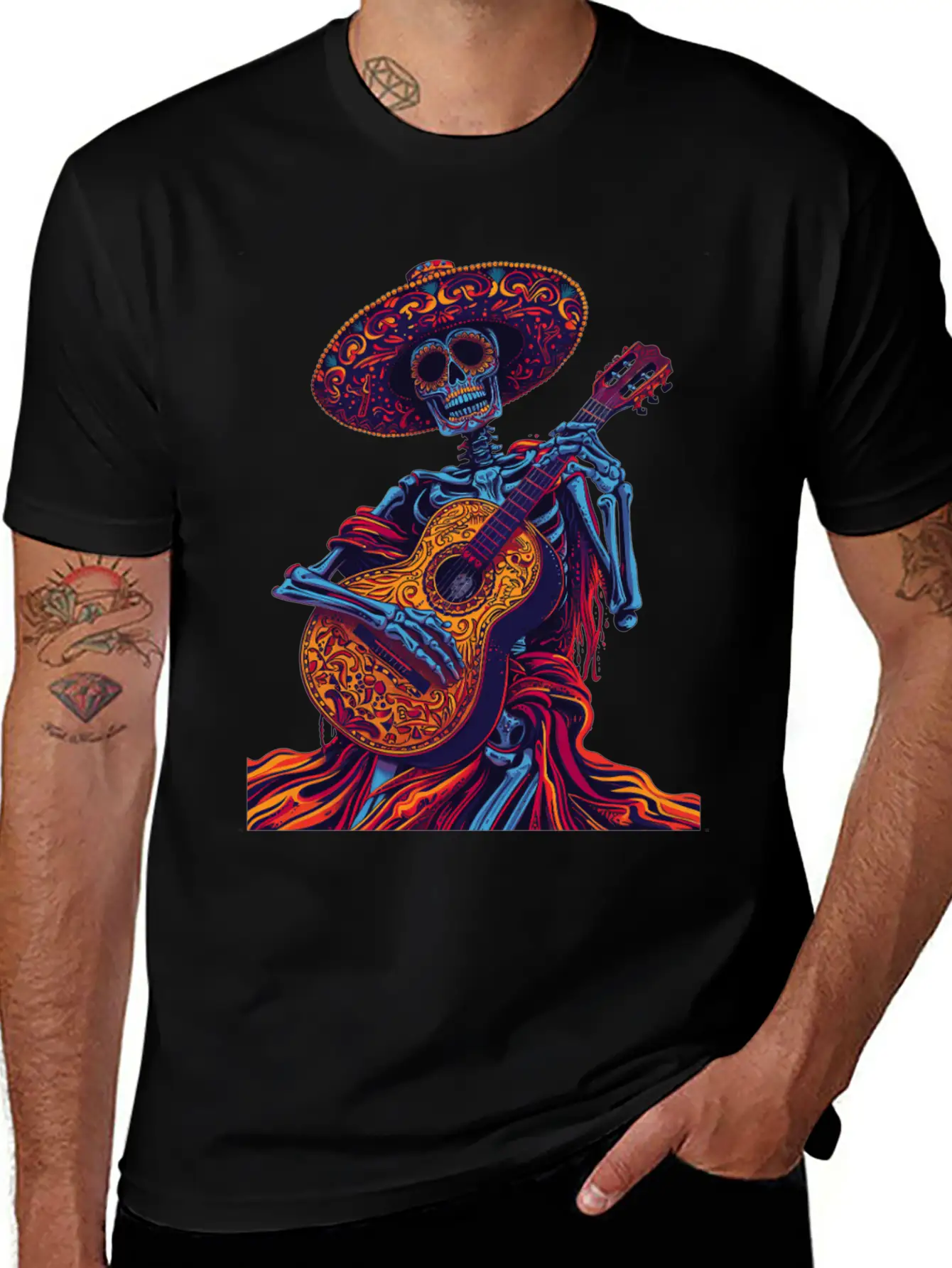 Guitar Essential Unisex Summer Tee – Soft Cotton Casual Fit
