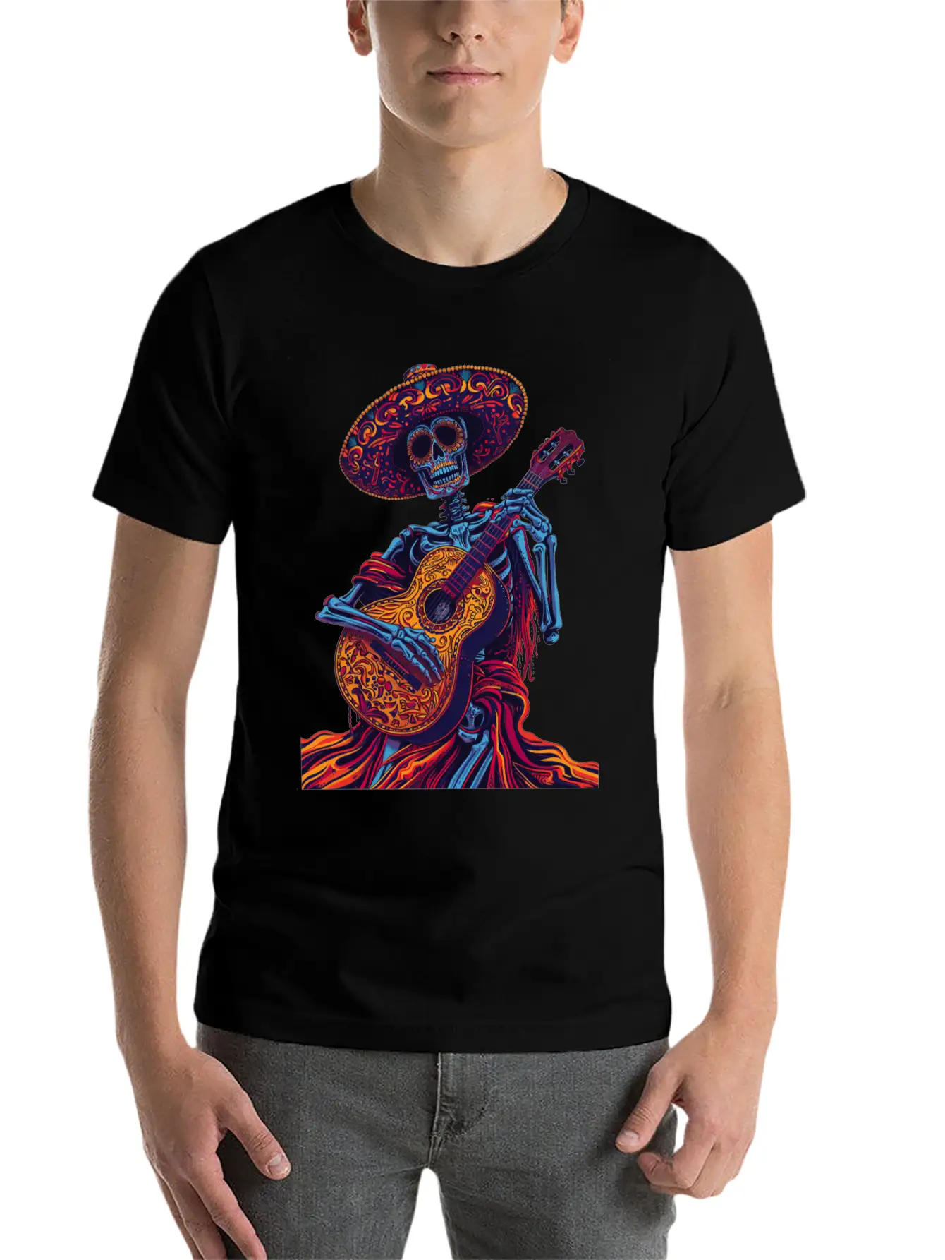 Guitar Essential Unisex Summer Tee – Soft Cotton Casual Fit