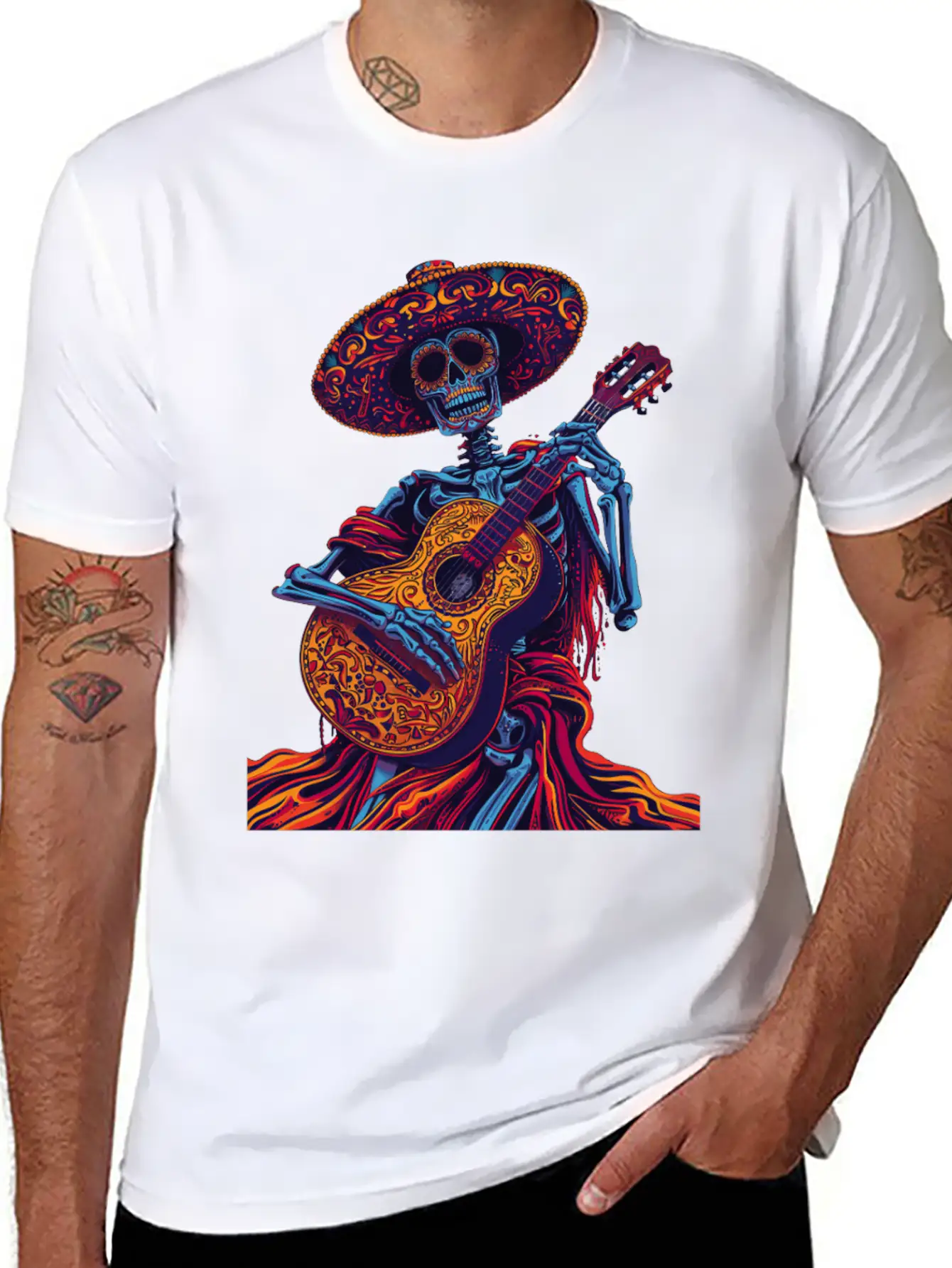 Guitar Essential Unisex Summer Tee – Soft Cotton Casual Fit