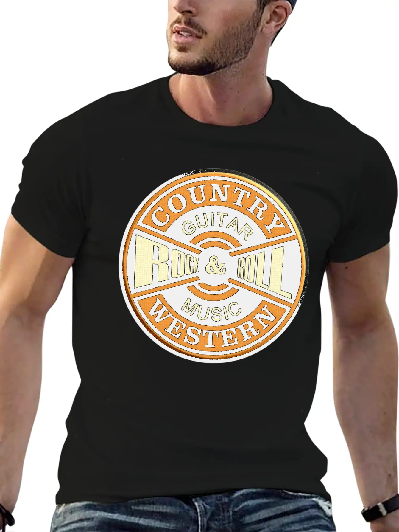 Guitar Music Stylish Everyday T-Shirt – Unisex Basic Cotton Tee