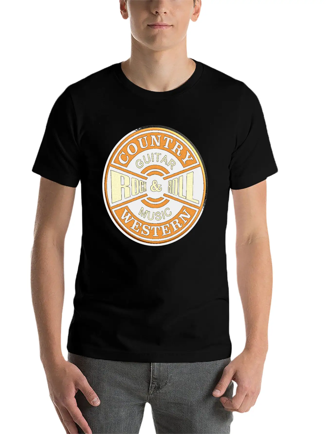 Guitar Music Stylish Everyday T-Shirt – Unisex Basic Cotton Tee