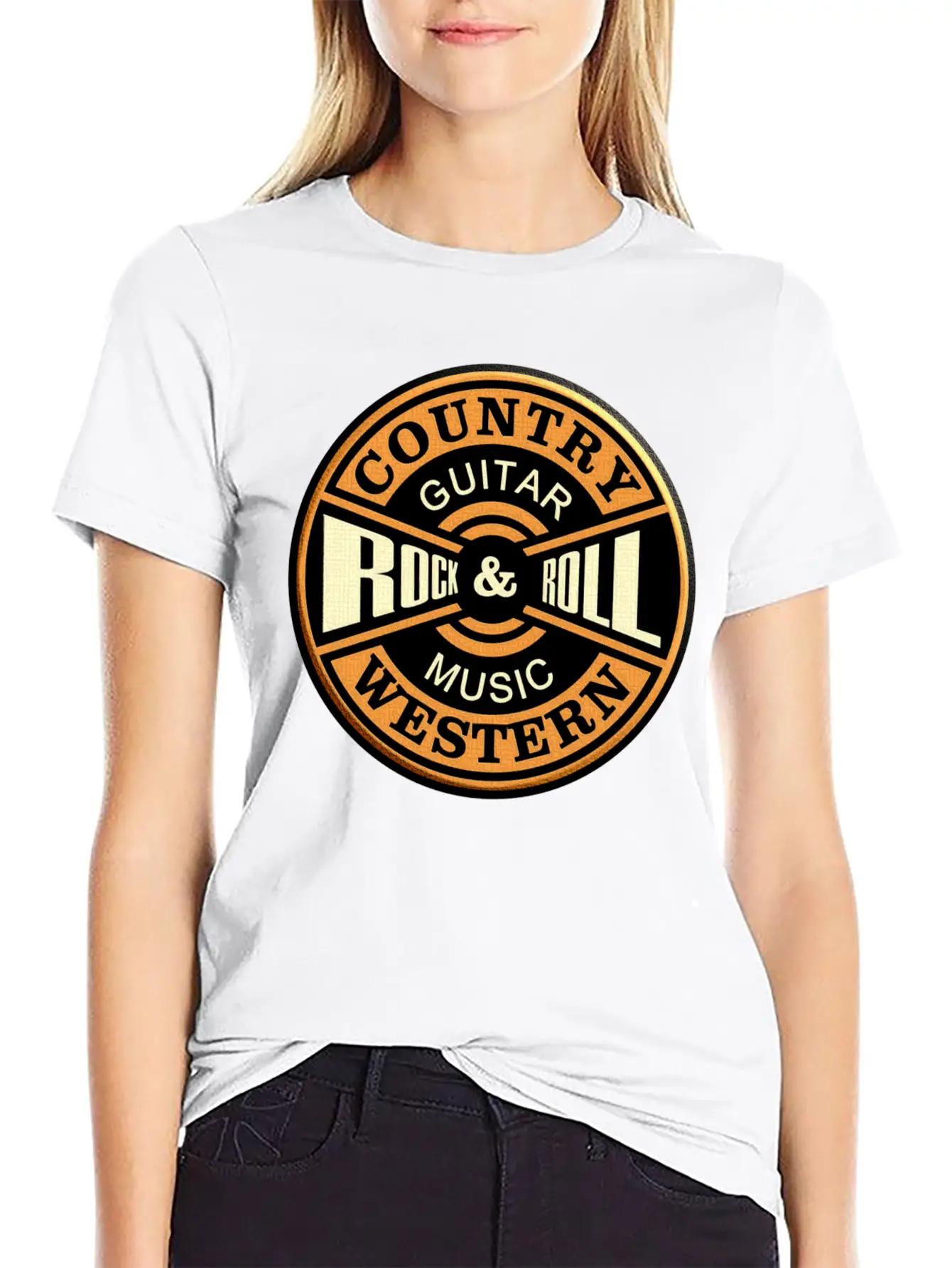 Guitar Music Stylish Everyday T-Shirt – Unisex Basic Cotton Tee