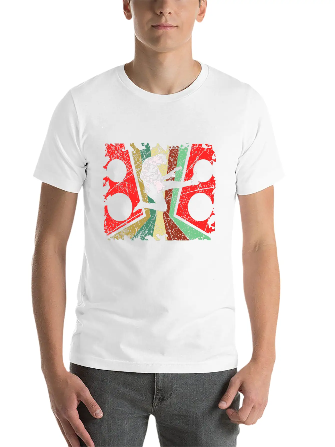 Guitar Music Unisex Short Sleeve Soft Cotton T-Shirt – Casual Everyday Wear