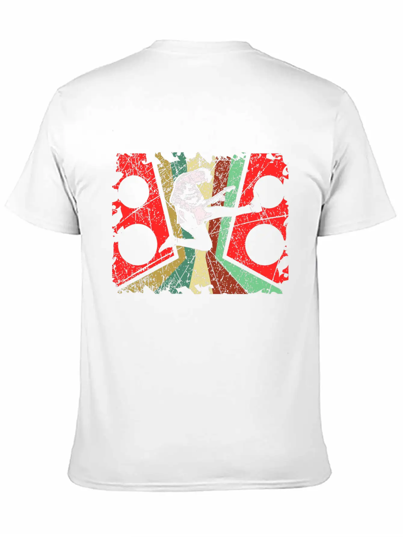 Guitar Music Unisex Short Sleeve Soft Cotton T-Shirt – Casual Everyday Wear