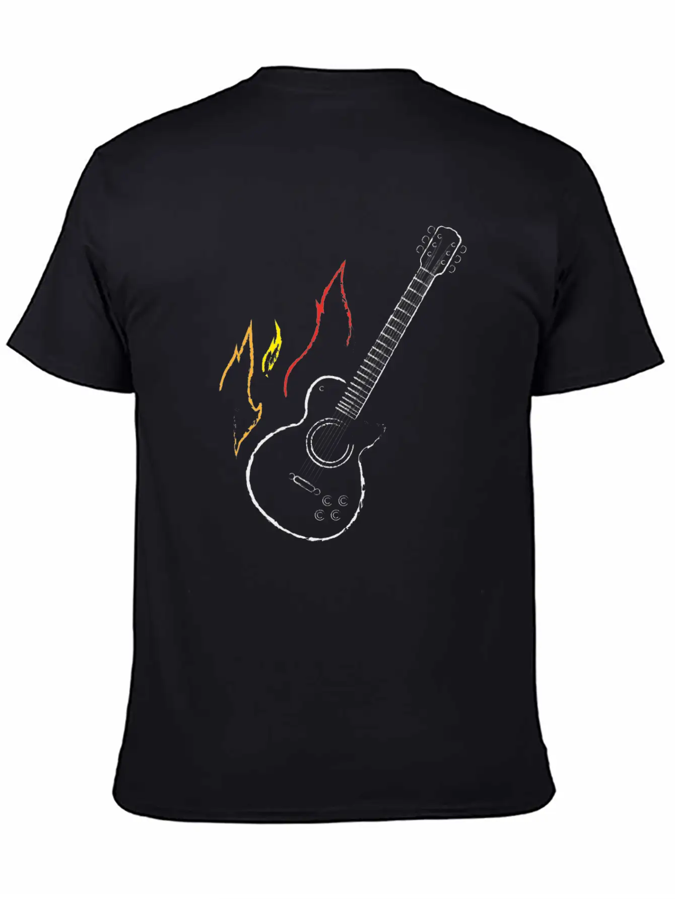 Guitar Rock Music Stylish Everyday T-Shirt – Unisex Basic Cotton Tee