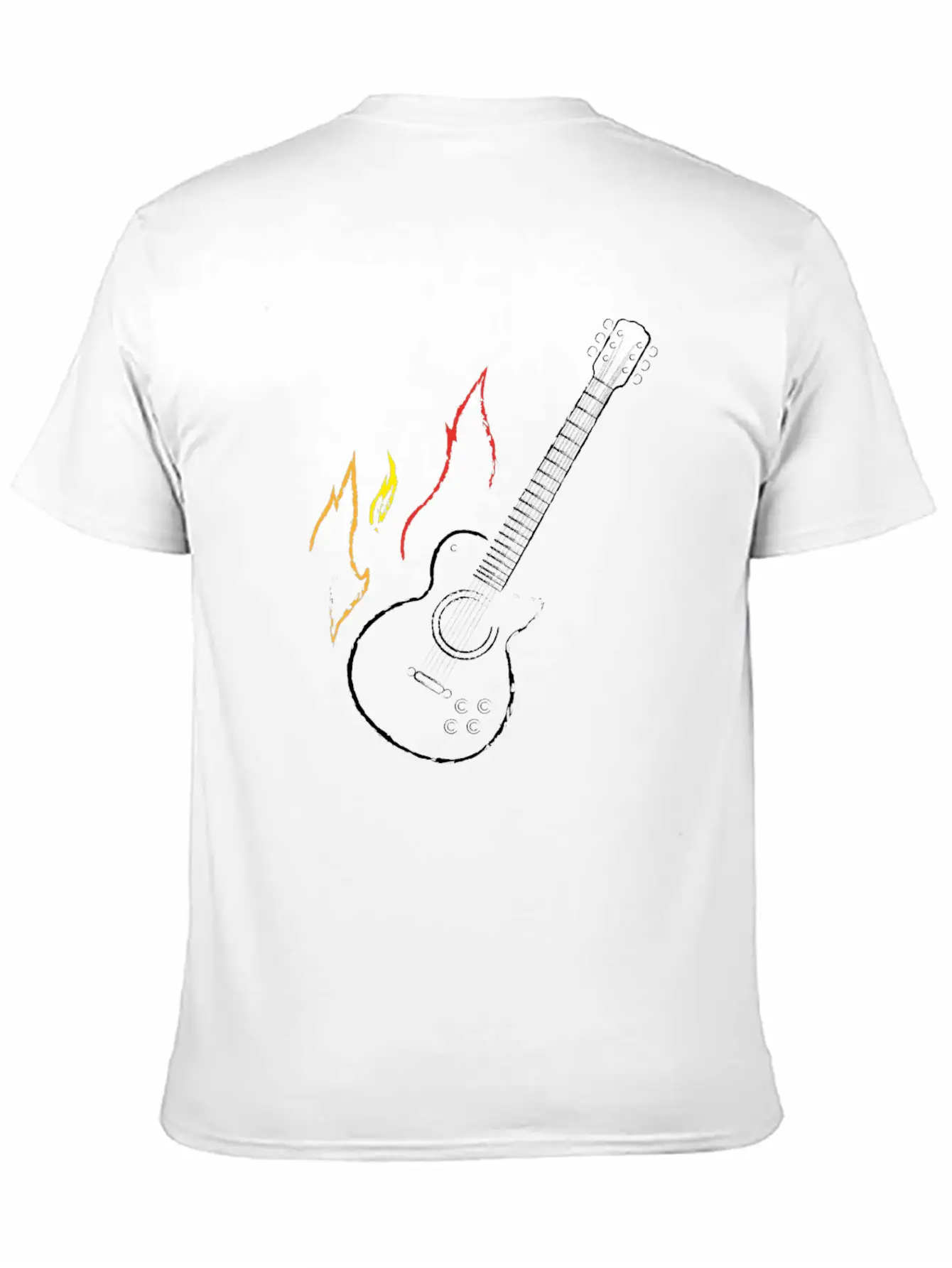 Guitar Rock Music Stylish Everyday T-Shirt – Unisex Basic Cotton Tee