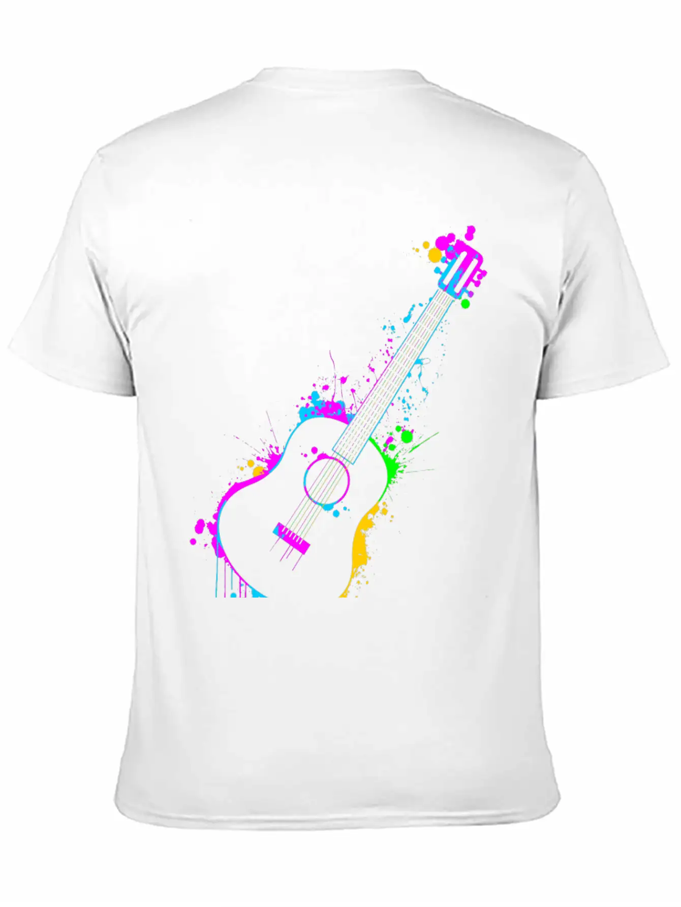 Guitar Unisex Casual T-Shirt – Clean Design For Daily Comfort