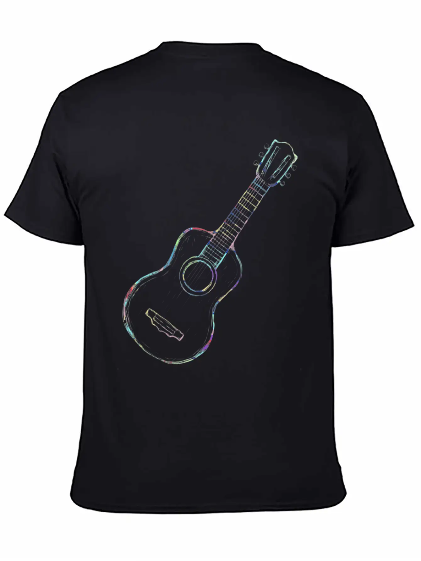 Guitarist Musicians Guitar Gift Idea Unisex Short Sleeve Soft Cotton T-Shirt – Casual Everyday Wear
