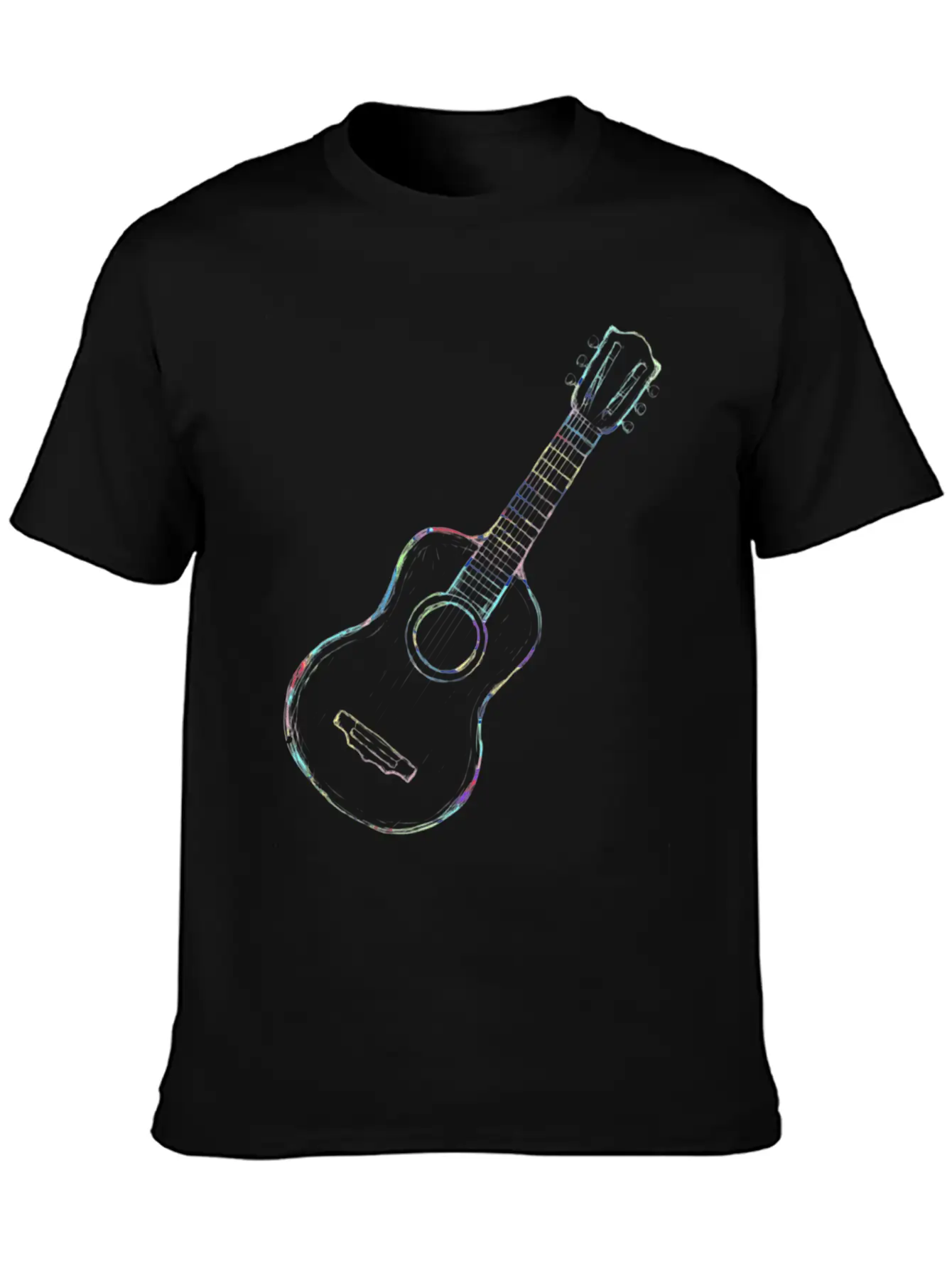 Guitarist Musicians Guitar Gift Idea Unisex Short Sleeve Soft Cotton T-Shirt – Casual Everyday Wear