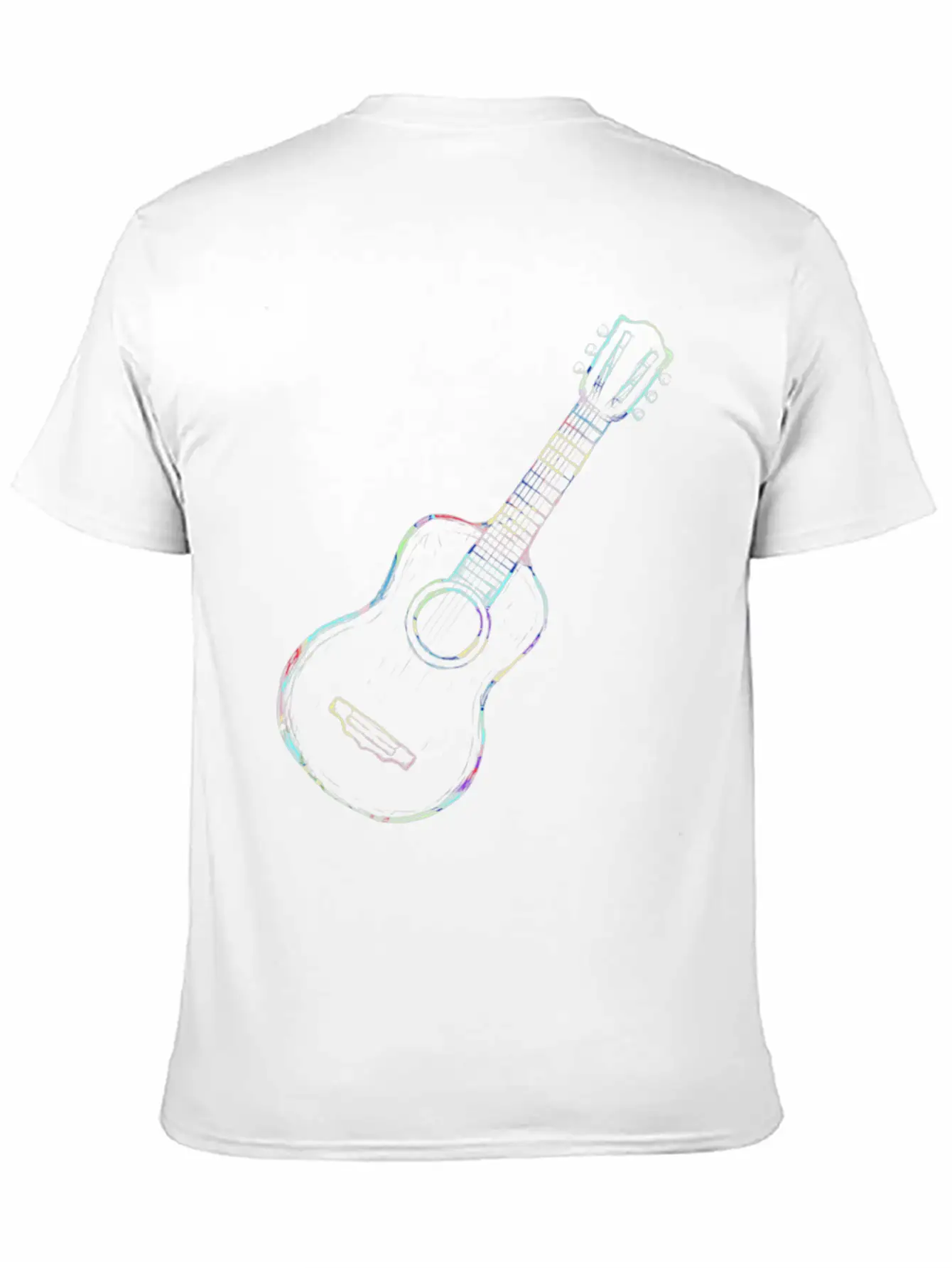 Guitarist Musicians Guitar Gift Idea Unisex Short Sleeve Soft Cotton T-Shirt – Casual Everyday Wear