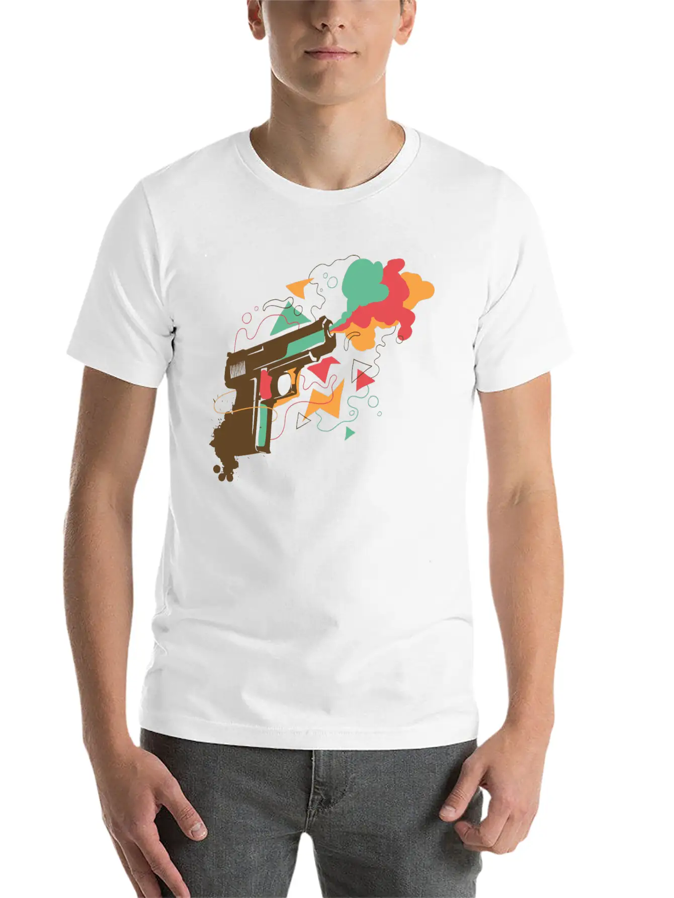 Gun Essential Unisex Summer Tee – Soft Cotton Casual Fit