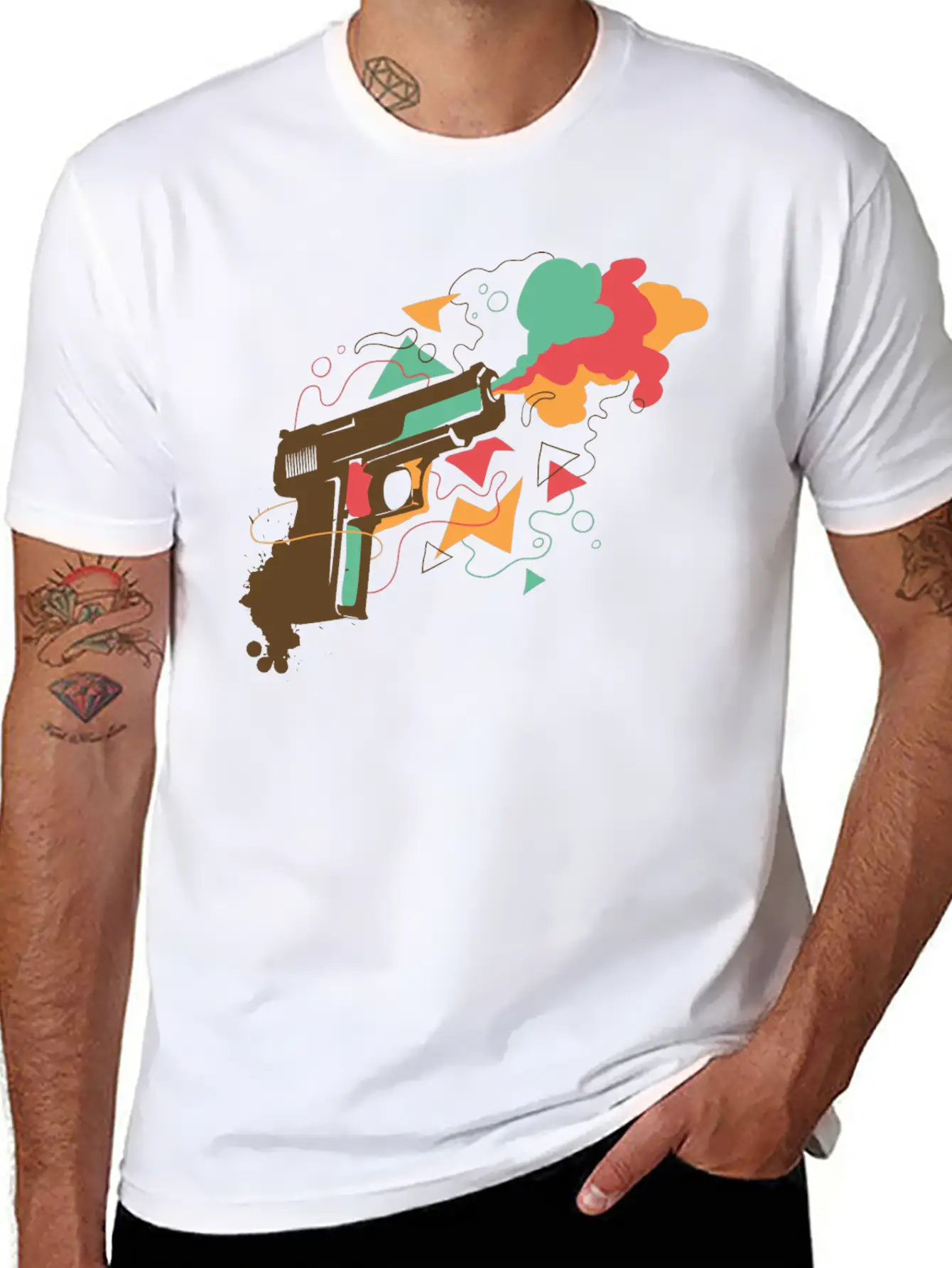 Gun Essential Unisex Summer Tee – Soft Cotton Casual Fit