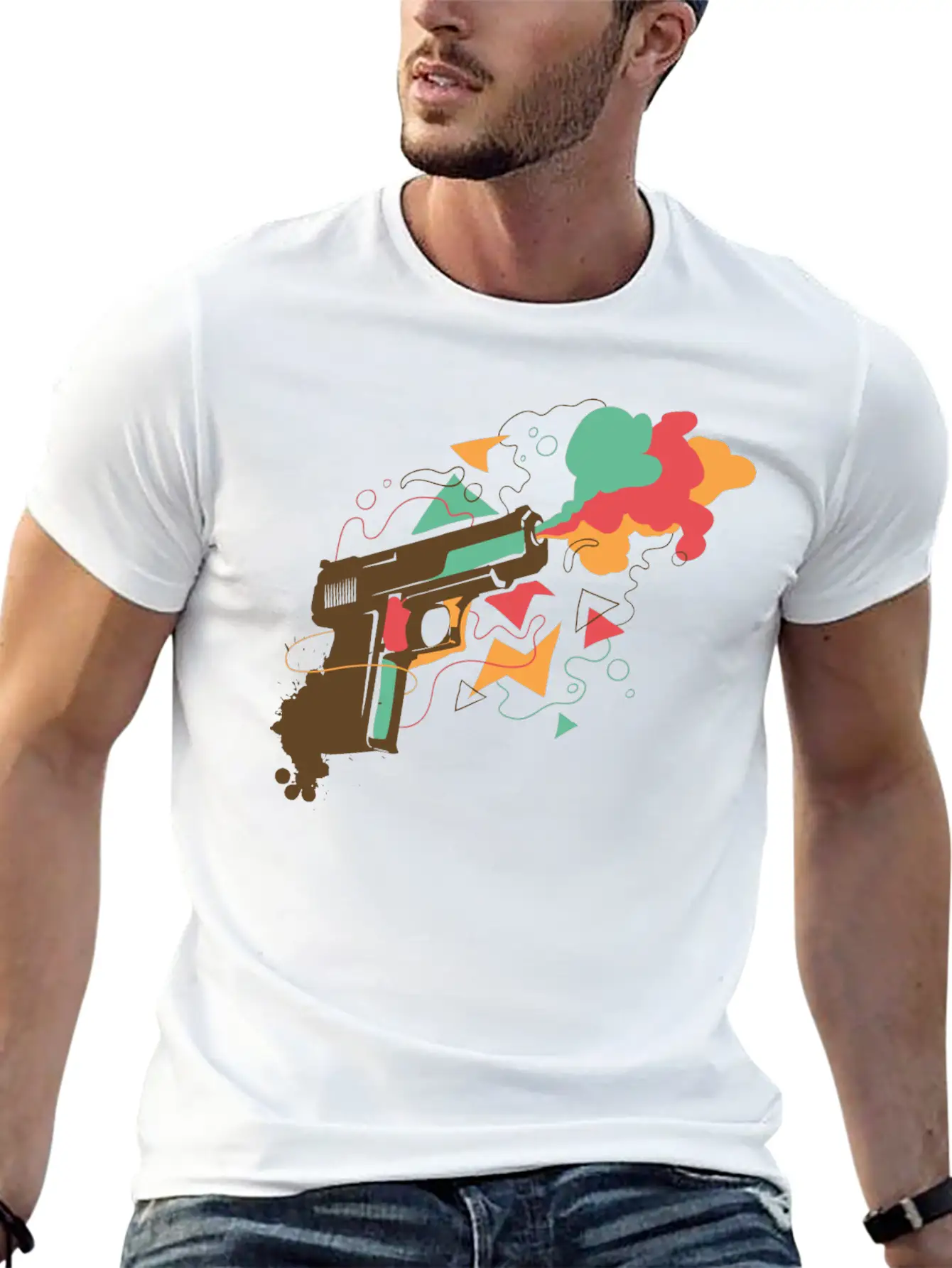 Gun Essential Unisex Summer Tee – Soft Cotton Casual Fit