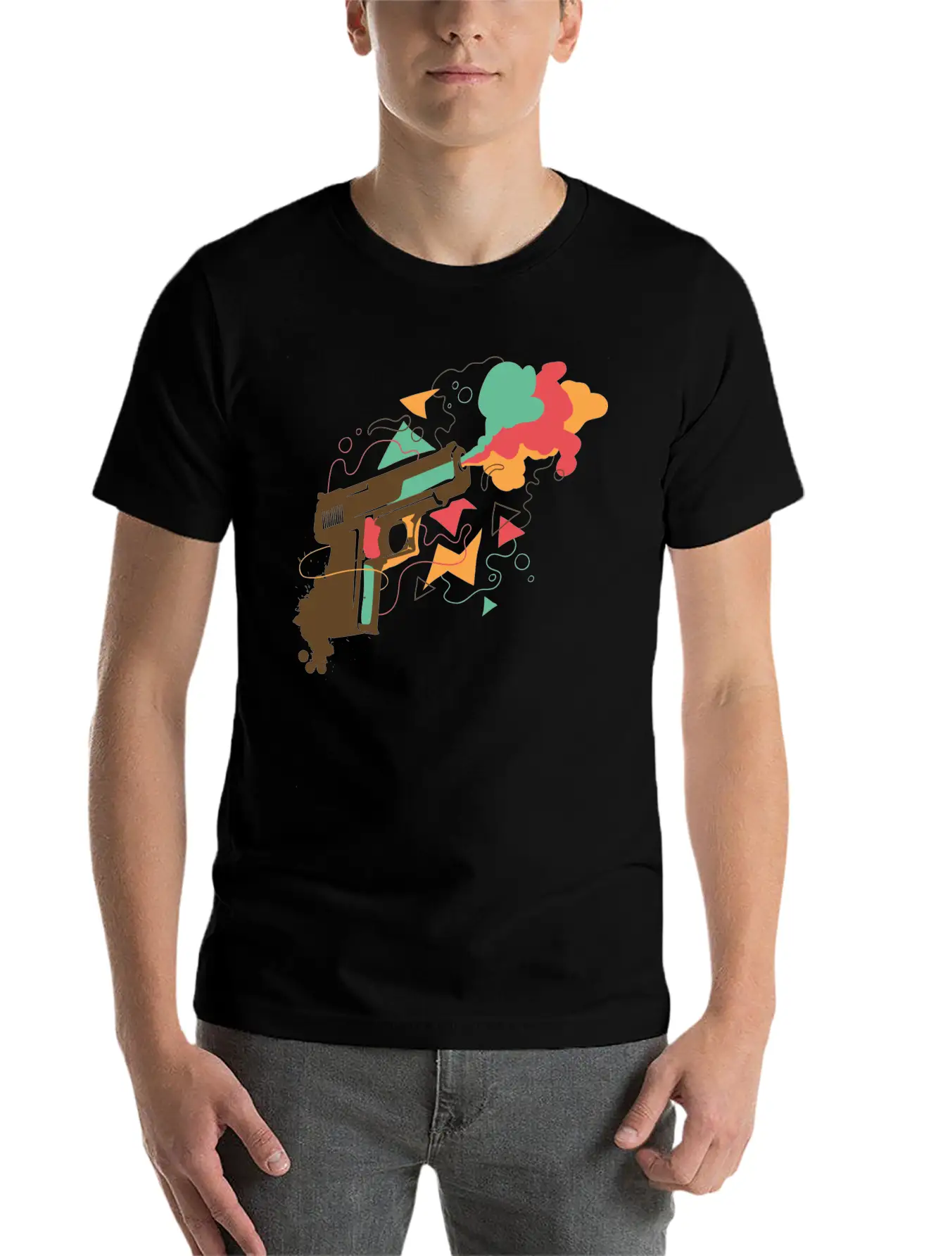 Gun Essential Unisex Summer Tee – Soft Cotton Casual Fit