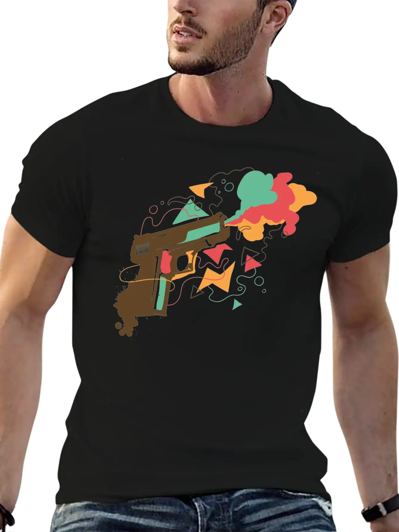 Gun Essential Unisex Summer Tee – Soft Cotton Casual Fit