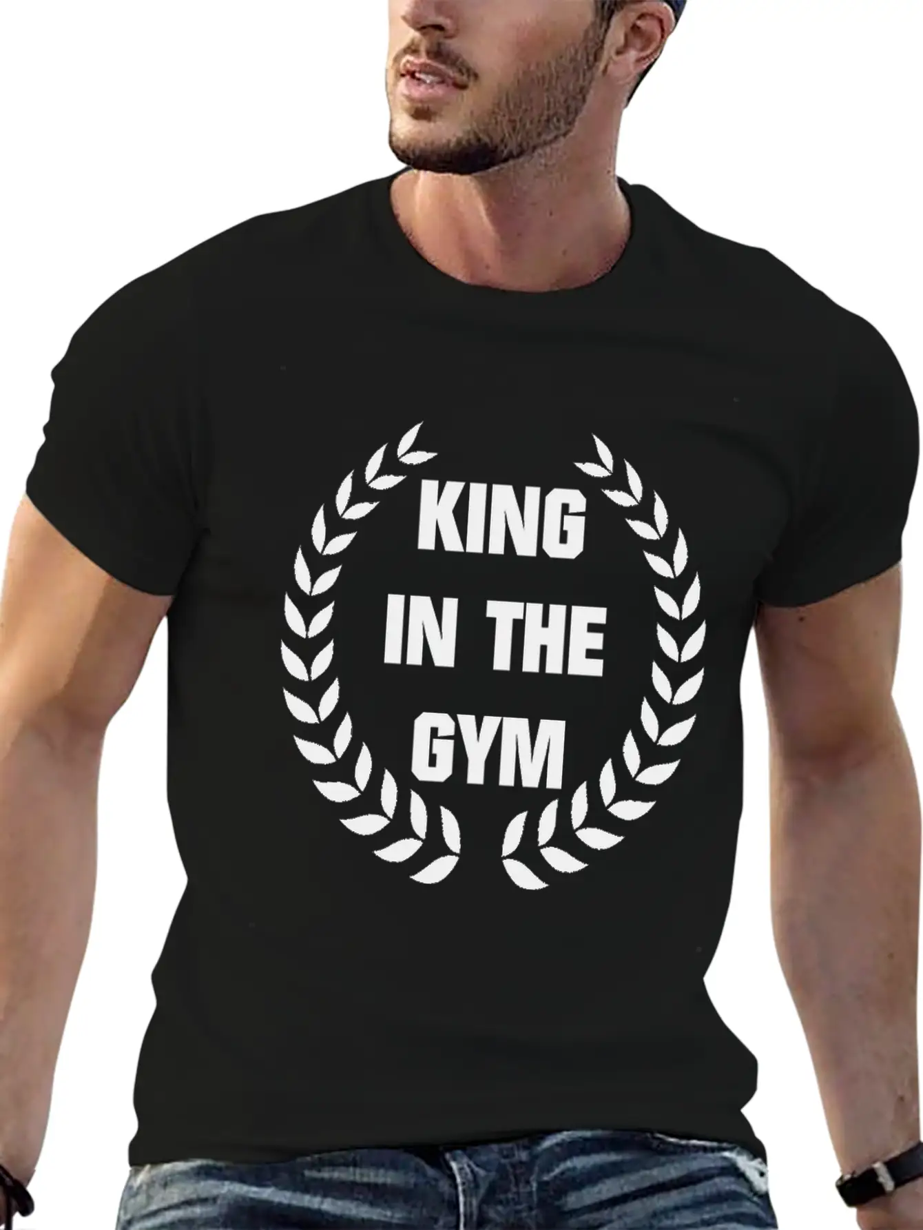 Gym King Stylish Everyday T-Shirt – Unisex Basic Cotton Tee
