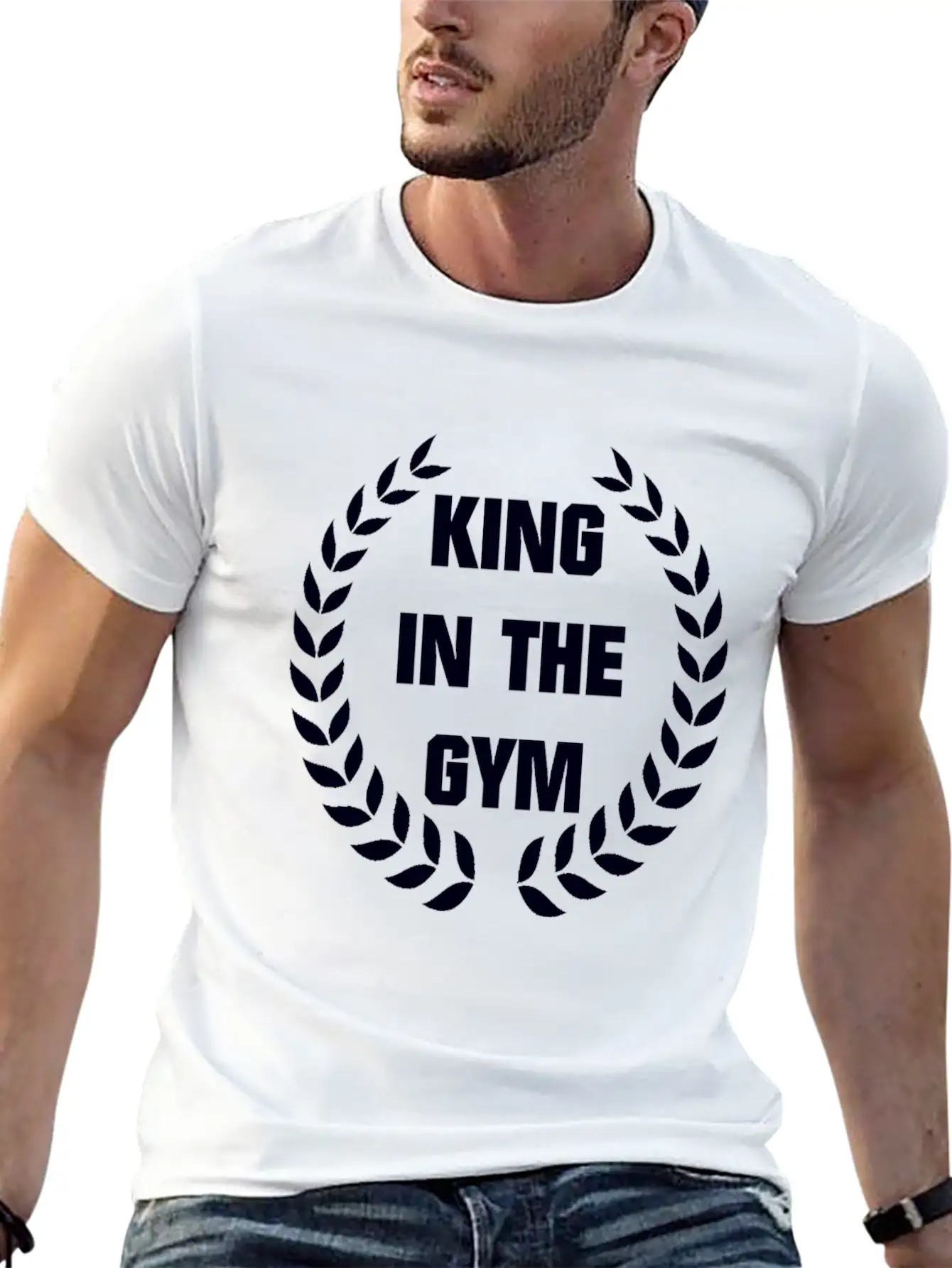 Gym King Stylish Everyday T-Shirt – Unisex Basic Cotton Tee
