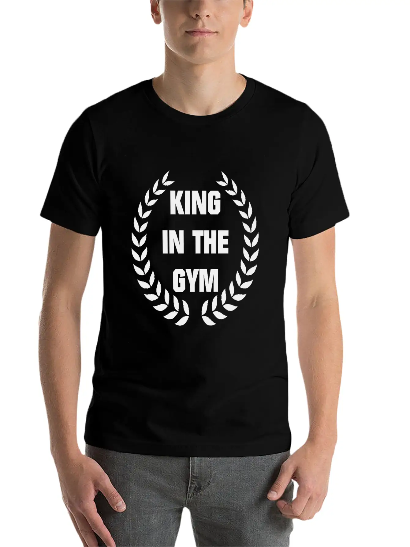 Gym King Stylish Everyday T-Shirt – Unisex Basic Cotton Tee
