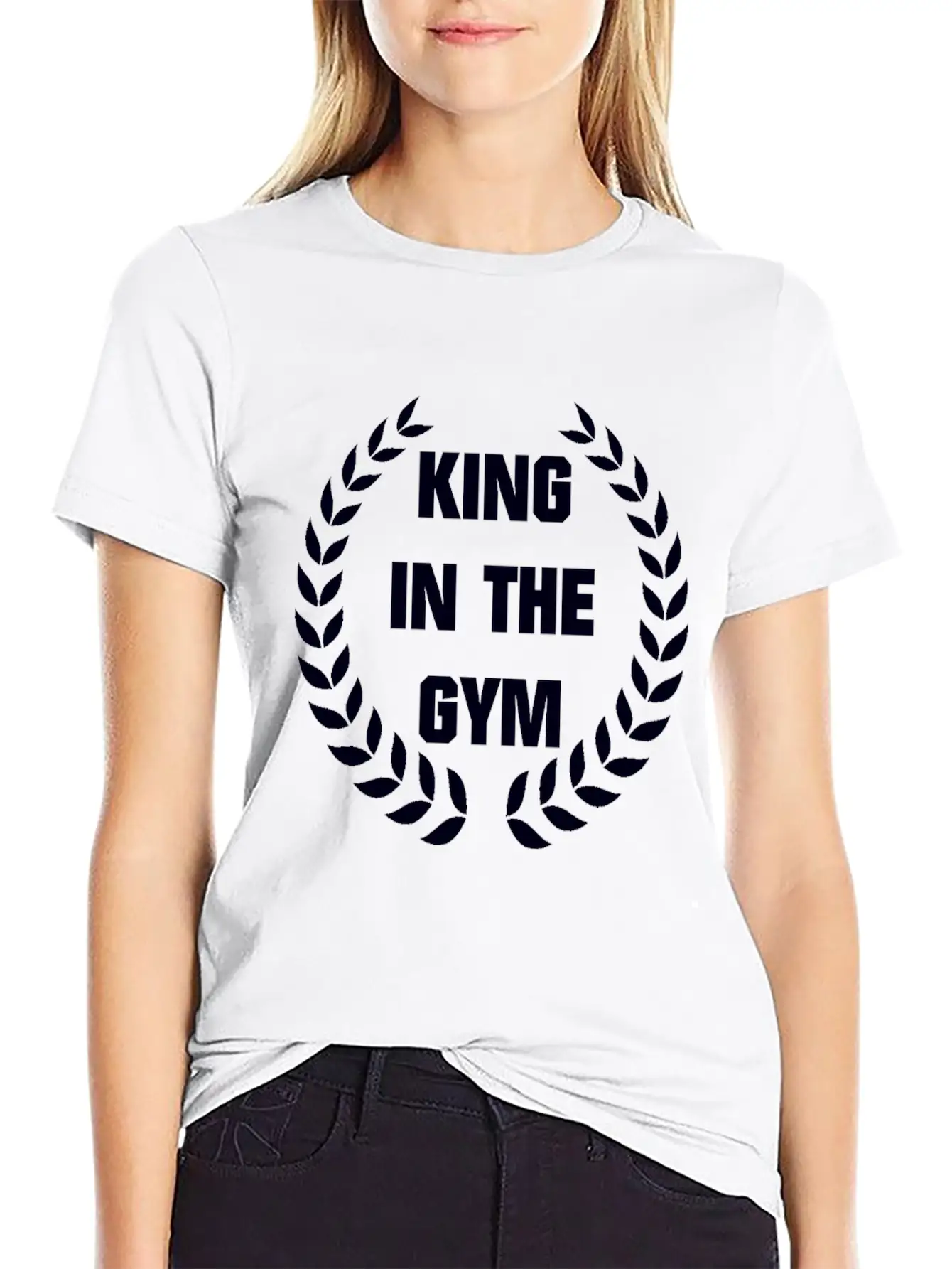 Gym King Stylish Everyday T-Shirt – Unisex Basic Cotton Tee