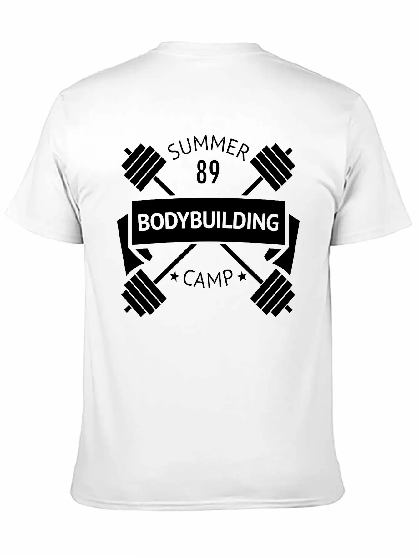 Gym Logo Comfortable Minimalist Graphic Tee – Summer Style Essential