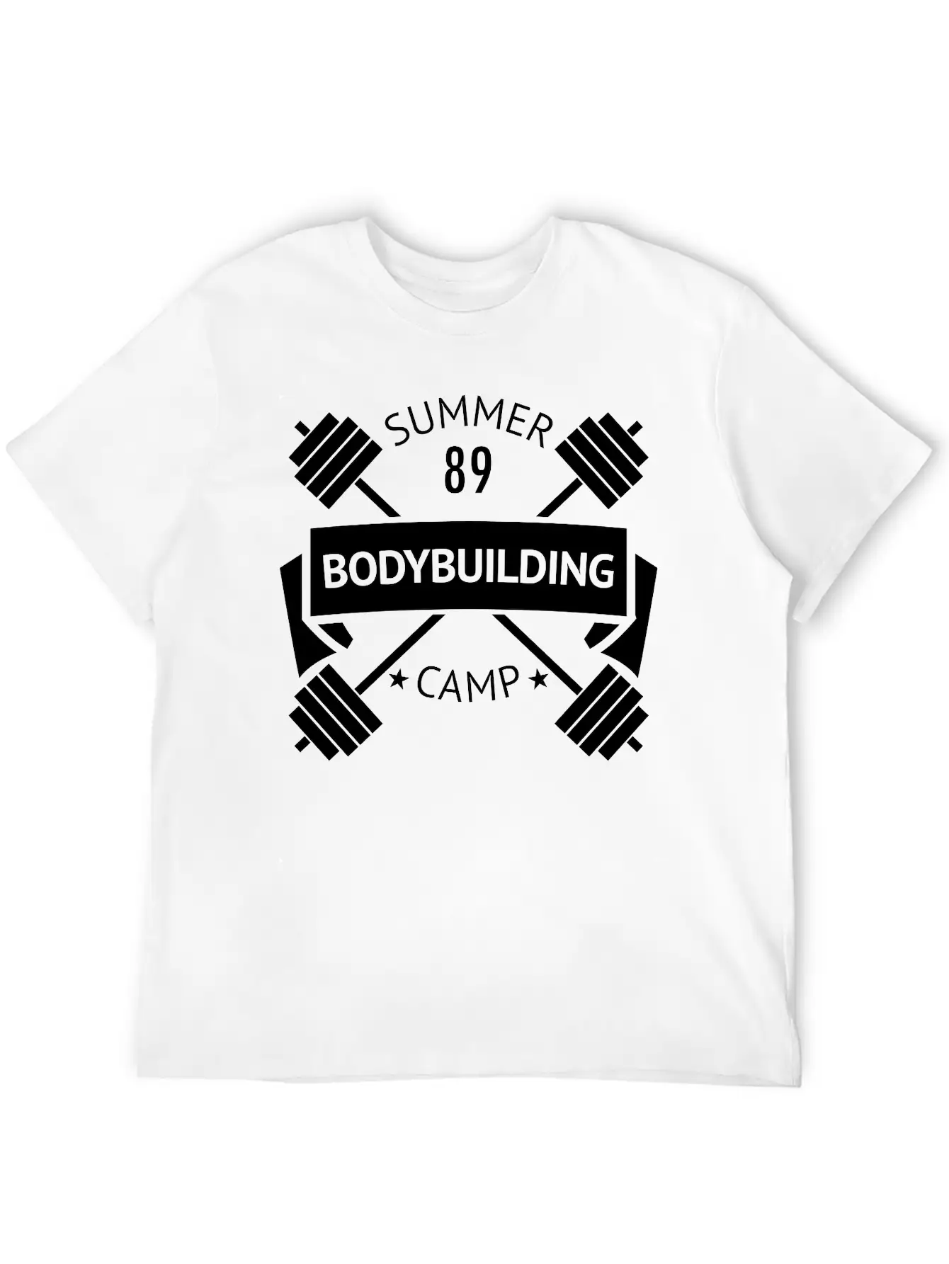 Gym Logo Comfortable Minimalist Graphic Tee – Summer Style Essential