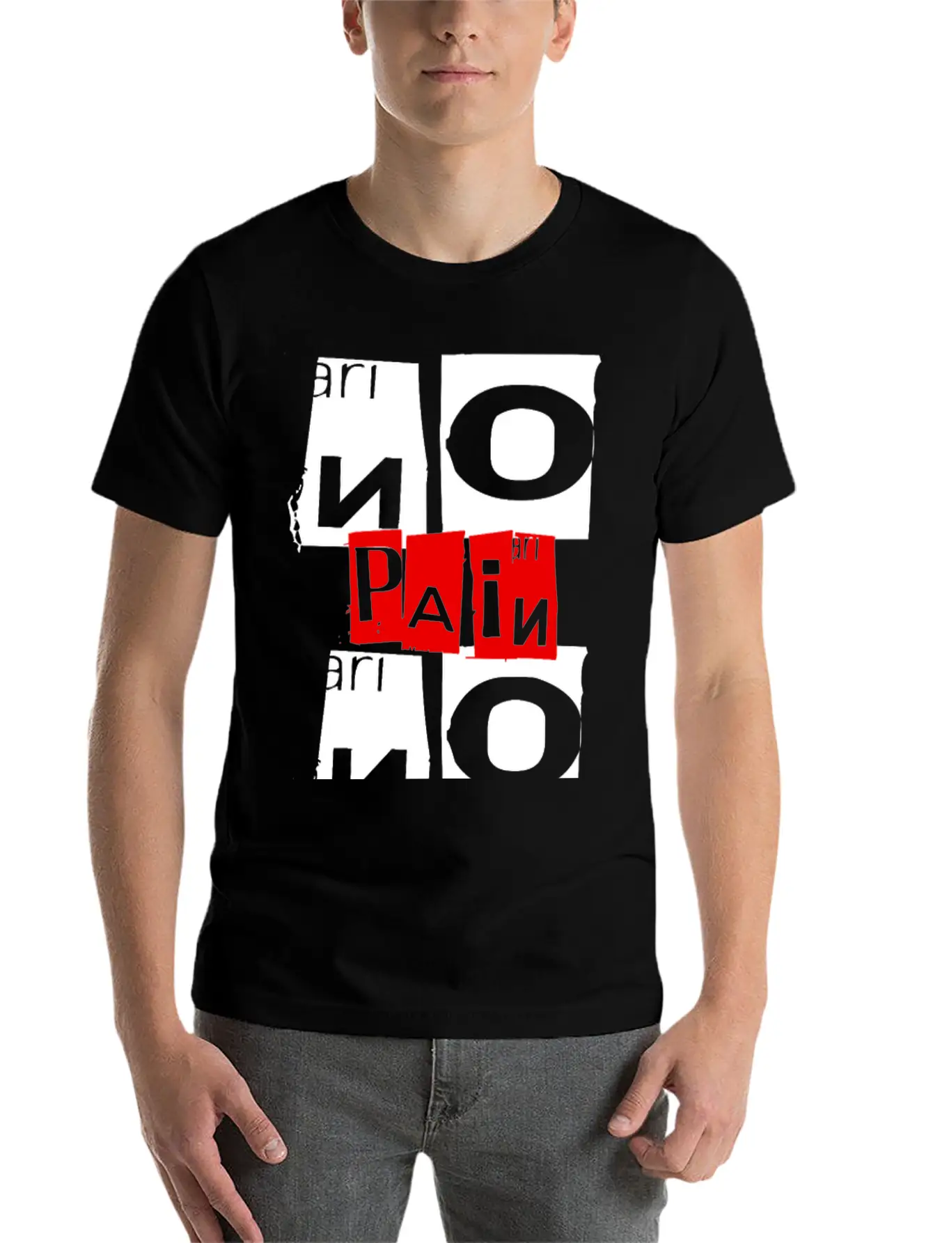 Gym - No Pain No Gain Essential Unisex Summer Tee – Soft Cotton Casual Fit