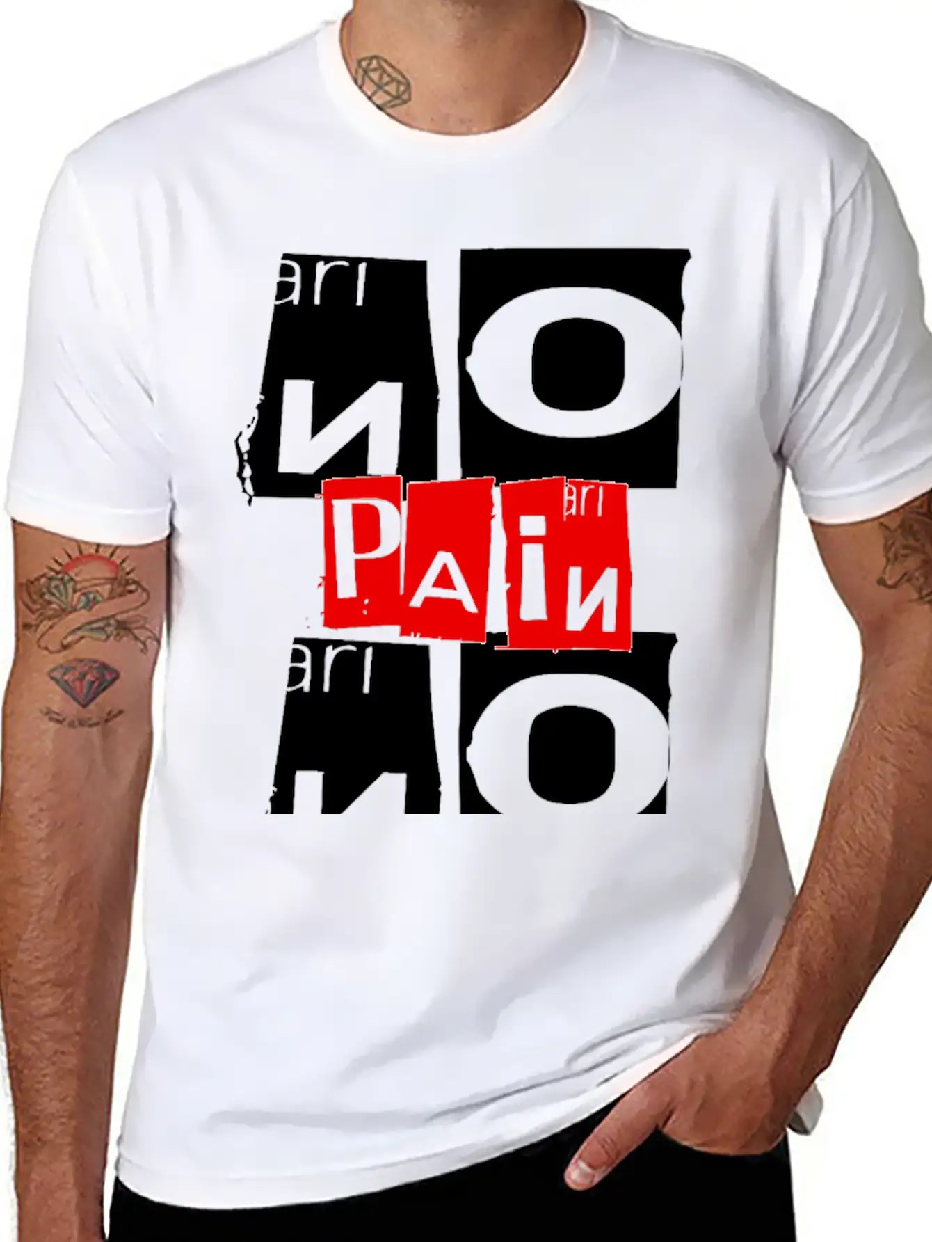 Gym - No Pain No Gain Essential Unisex Summer Tee – Soft Cotton Casual Fit
