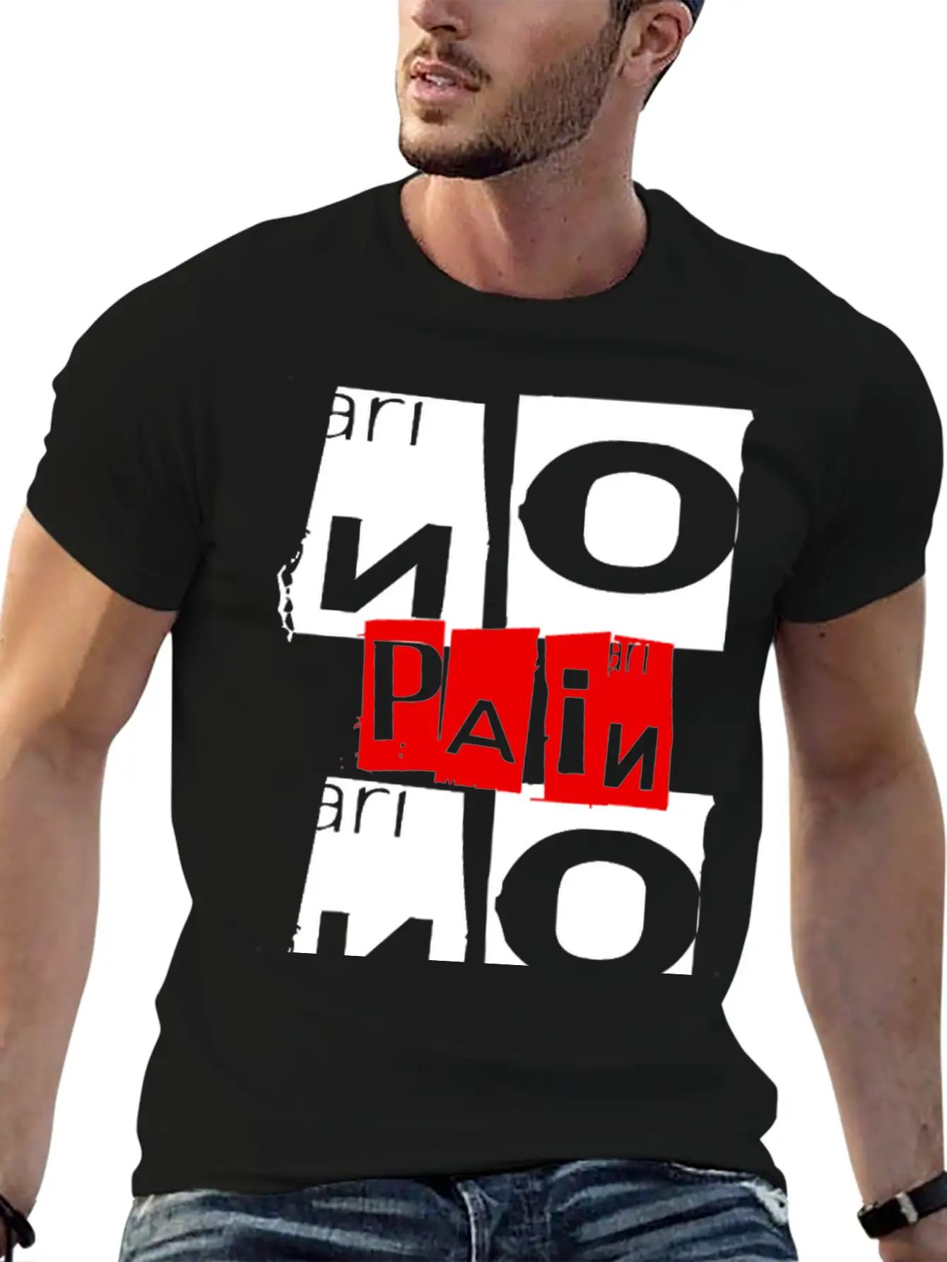 Gym - No Pain No Gain Essential Unisex Summer Tee – Soft Cotton Casual Fit