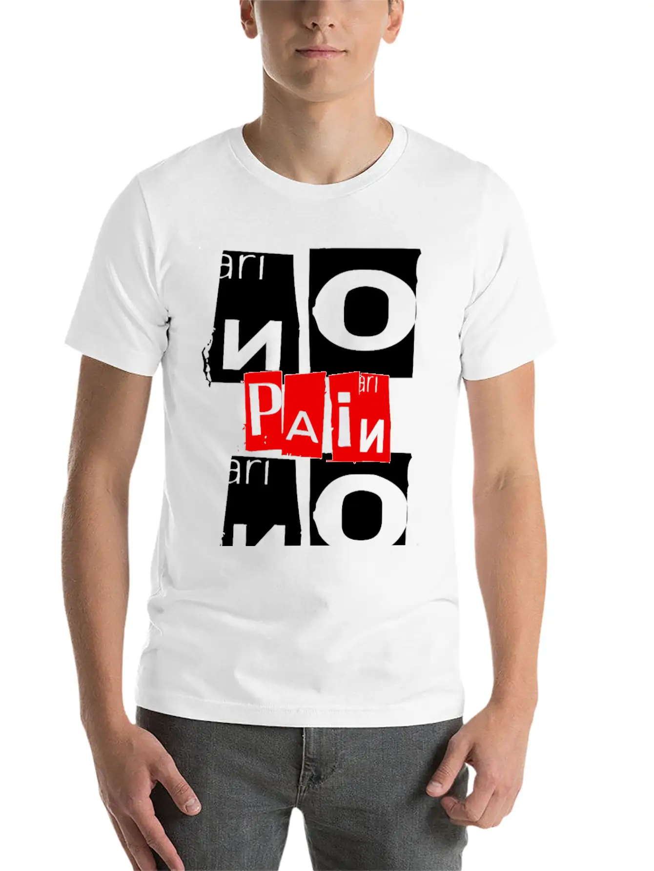 Gym - No Pain No Gain Essential Unisex Summer Tee – Soft Cotton Casual Fit