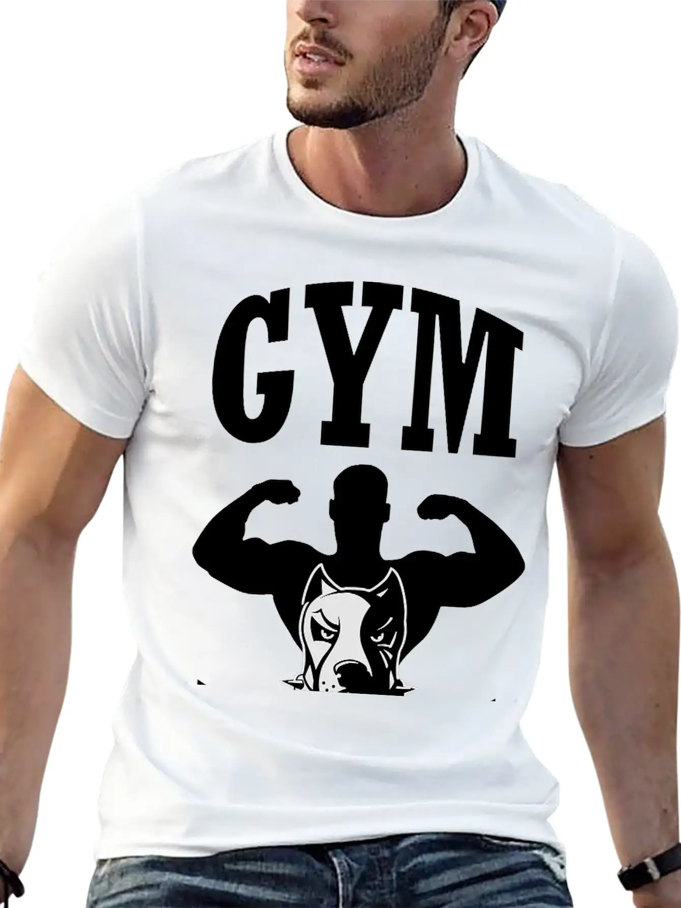 Gym Pack Basic Graphic T-Shirt – Daily Comfort In Soft Cotton